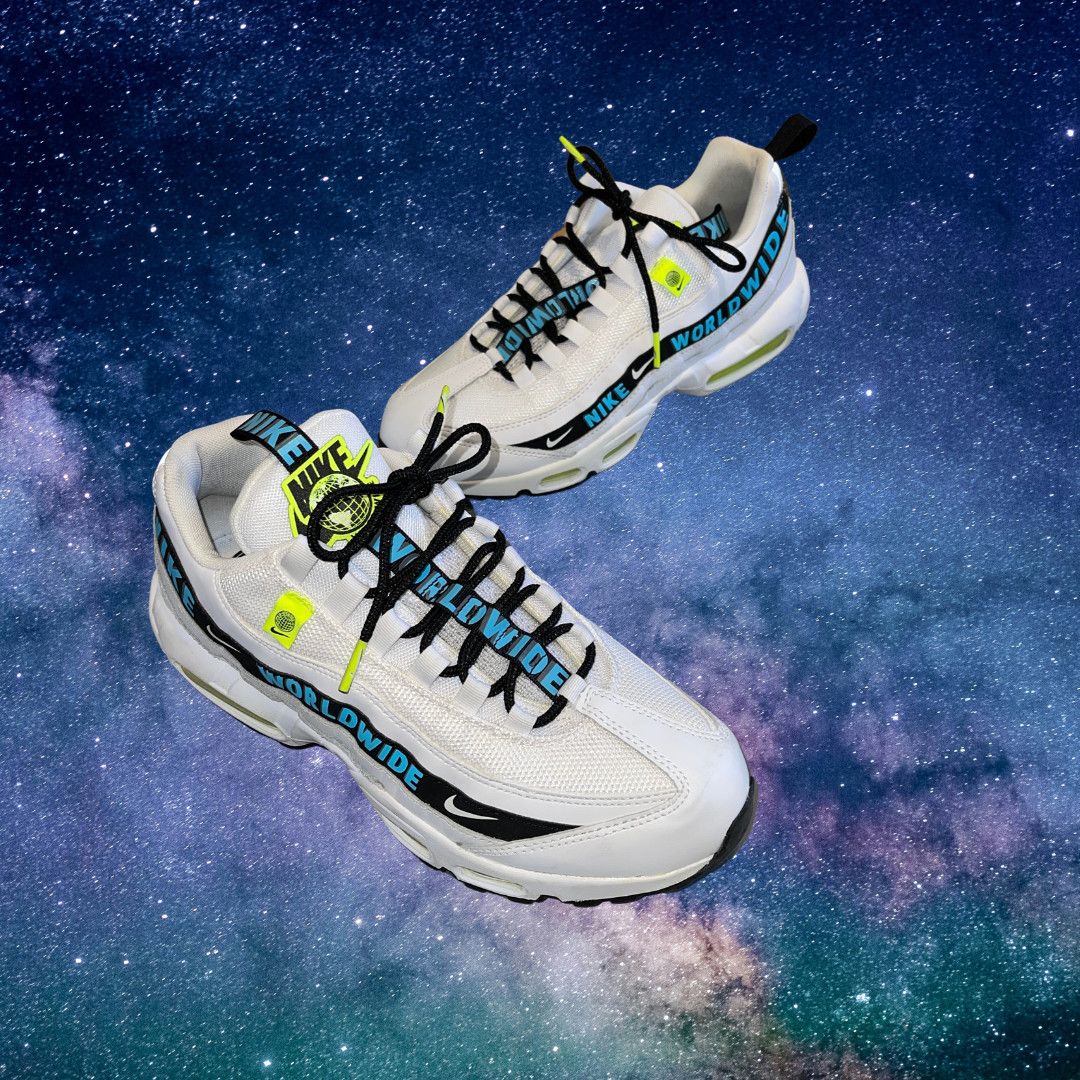 image of Nike Air Max 95 Worldwide Pack White - Men Size 9 Shoes