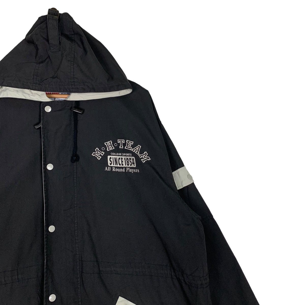 Japanese Brand MAC HOPE Hooded Light Coach Jacket #0486-C22 Size US L / EU 52-54 / 3 - 5 Thumbnail