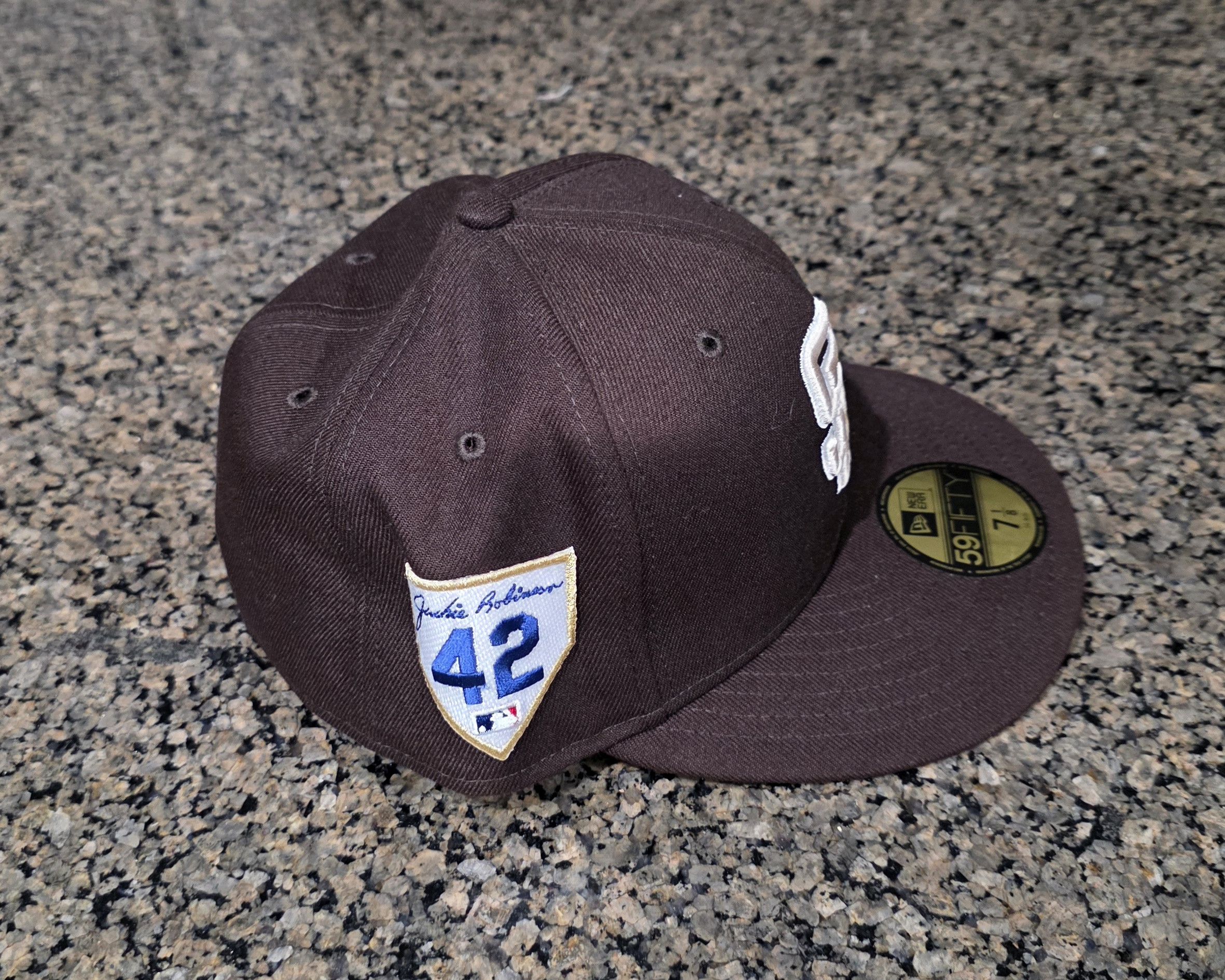 New Era New Era 59Fifty San Diego Padres Jackie Robinson 42 7 1/8 Size ONE SIZE - 2 Thumbnail