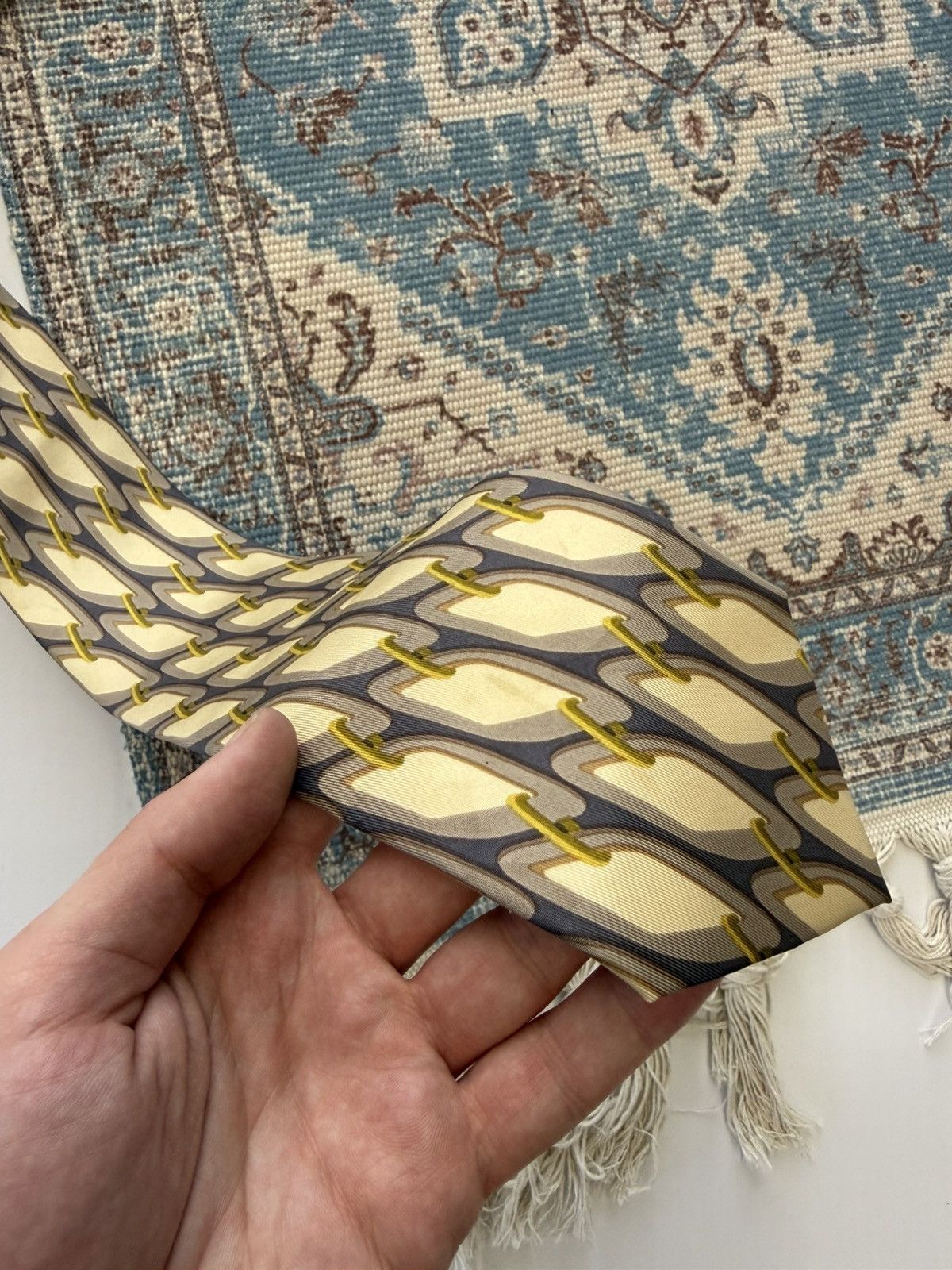 Gucci Rare Gucci Vintage Silk Ties Size ONE SIZE - 9 Thumbnail
