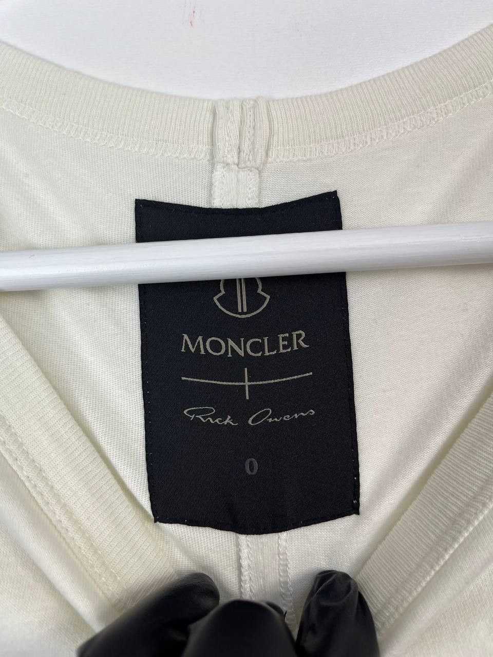 Moncler Moncler x Rick Owens Crewneck T Shirt Milk NWT M4630 Mens M Size US M / EU 48-50 / 2 - 10 Thumbnail