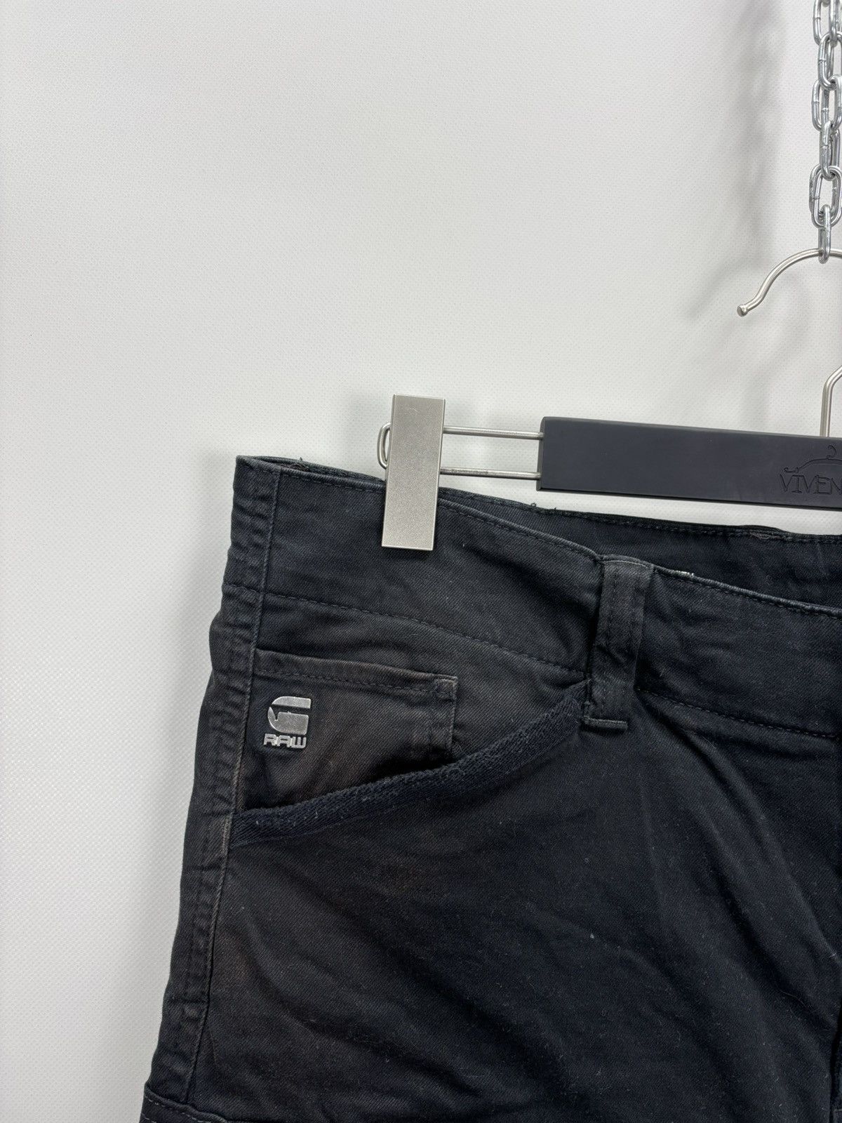 G-Star Mens cargo pants G Star Raw Size 38 Color Black Size US 38 / EU 54 - 4 Thumbnail