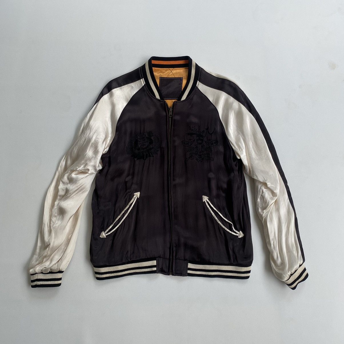 Japanese Brand × Quiksilver Sukajan Quiksilver Jacket Reversible Size US M / EU 48-50 / 2 - 2 Thumbnail