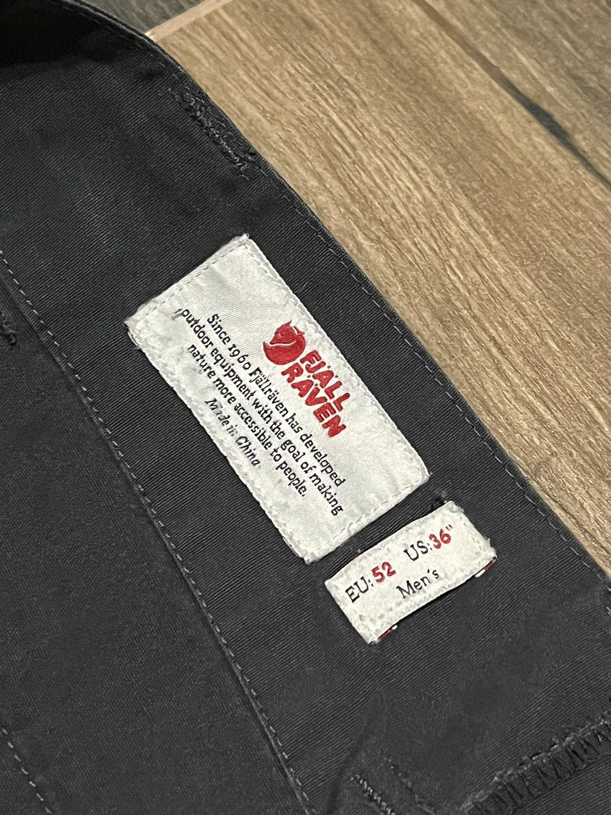 Fjallraven × Vintage Vintage Fjallraven cargo pants G-1000 Size US 36 / EU 52 - 4 Thumbnail