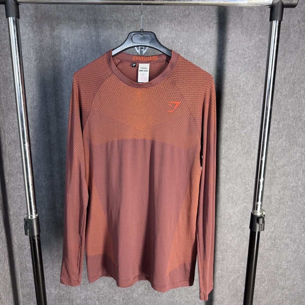 Gymshark 2x Gymshark compression t shirt longsleeve orange S-M Size US M / EU 48-50 / 2 - 7 Thumbnail