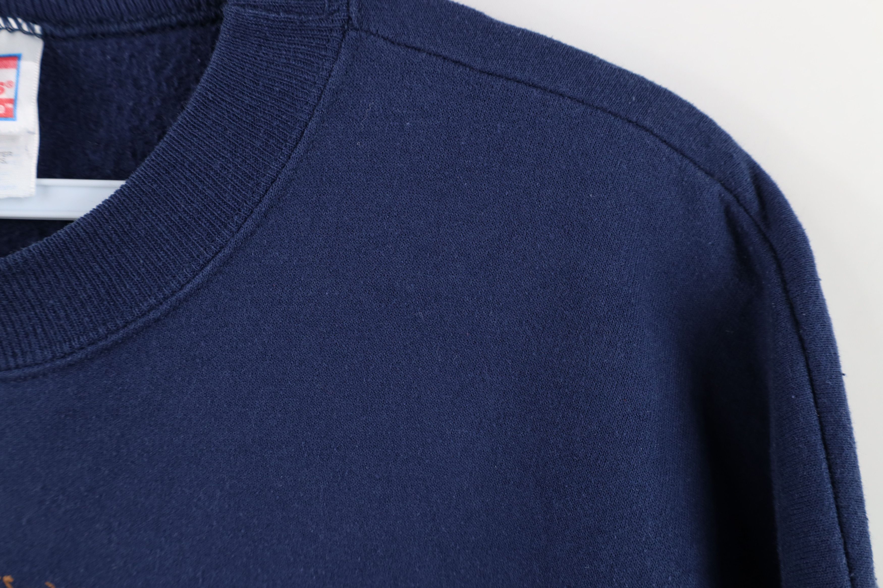 Vintage Vintage 90s Streetwear Butt Double Sided Sweatshirt Blue Size XL / US 12-14 / IT 48-50 - 6 Thumbnail