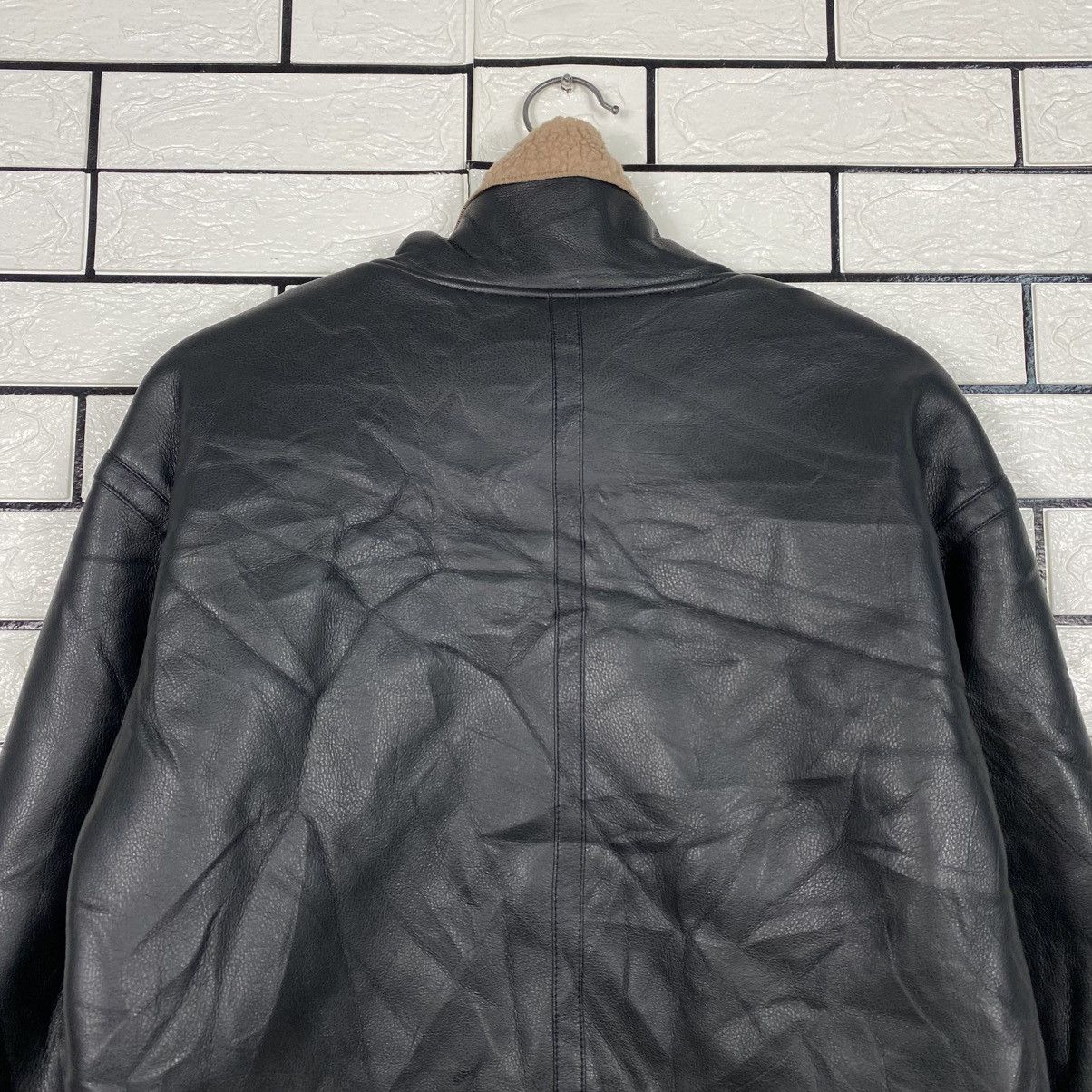 Japanese Brand 📌Vintage Biker Leather Soft Leather Jacket GU Japan Blanket Size US M / EU 48-50 / 2 - 11 Thumbnail