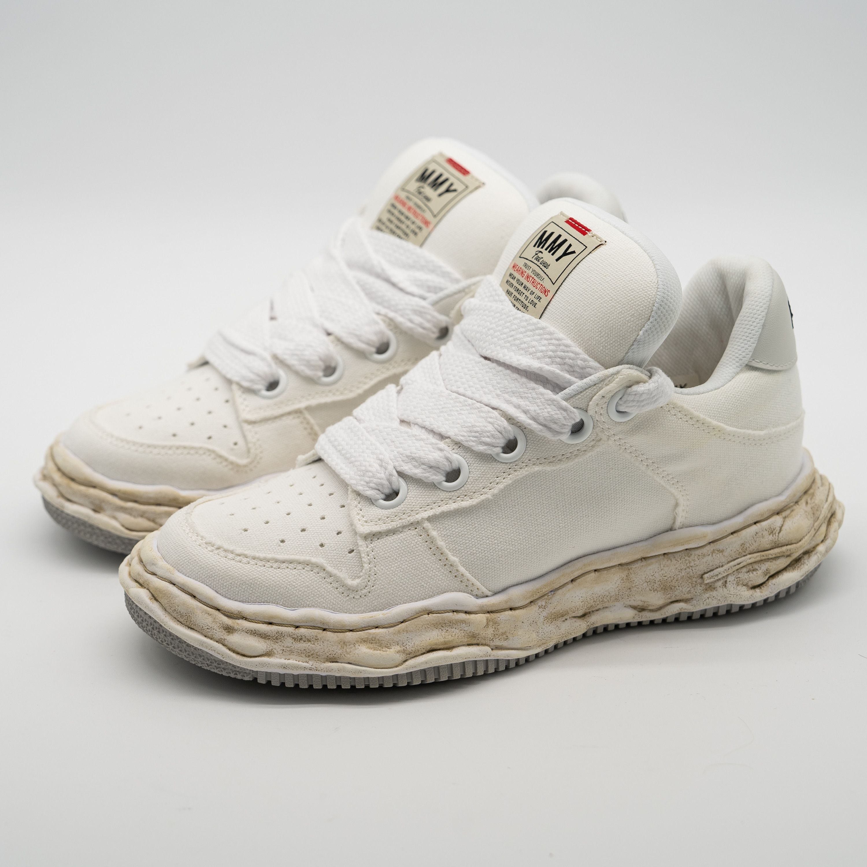 42 Maison Mihara Yasuhiro Wayne Puffer OG Sole Low White