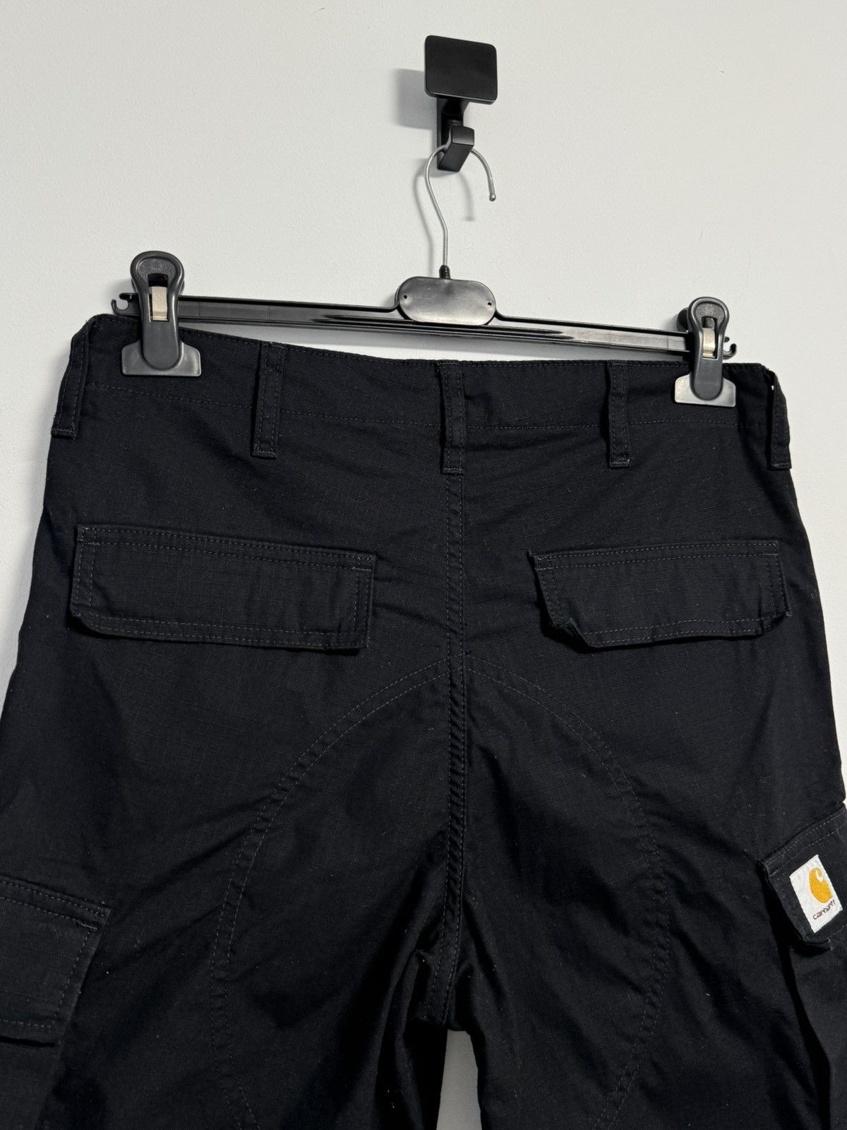 Carhartt Carhartt Cargo Shorts Y2K style Hype Black Size US 29 - 4 Thumbnail