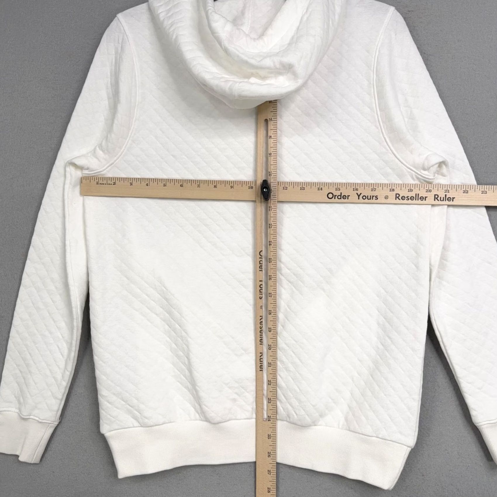 Vintage Gear for Sports Hoodie Mens Medium White Quilted Pullover Bozeman Elk Sweatshirt Size US M / EU 48-50 / 2 - 7 Thumbnail