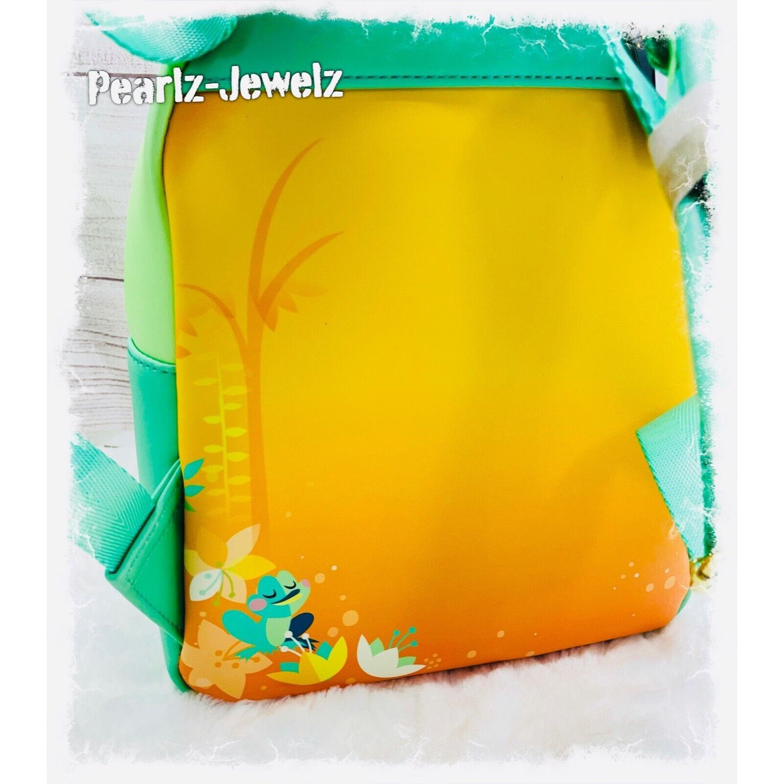 Disney Loungefly Disney The Princess and the Frog Tiana Chibi Art M Size ONE SIZE - 4 Thumbnail
