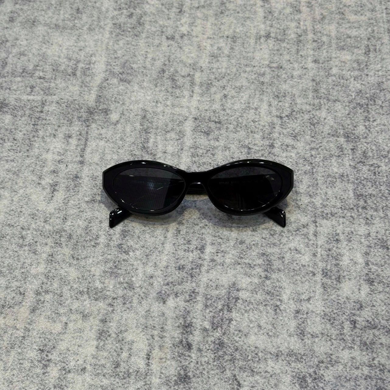 Prada PRADA PR 26ZS 16K08Z Sunglasses BLACK DARK GREY Size ONE SIZE - 6 Thumbnail