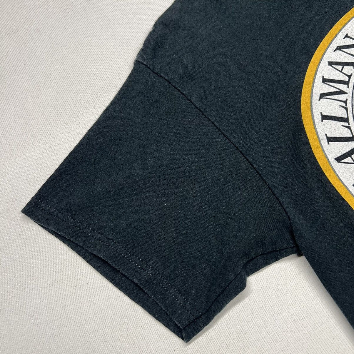 Band Tees × Vintage VTG Allman Brothers Band Tee Shirt Black Tour Campaign Rock Size US L / EU 52-54 / 3 - 10 Thumbnail