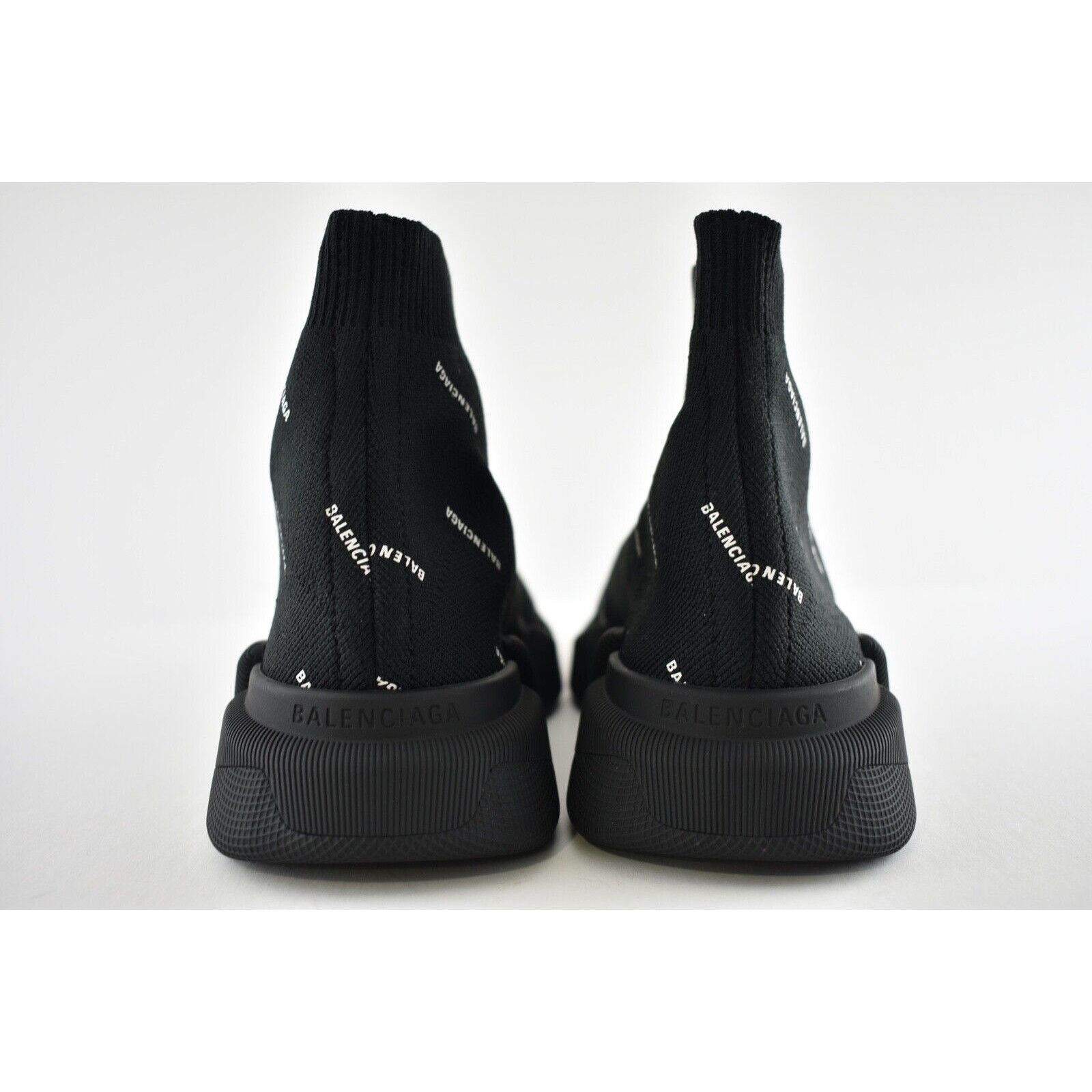 Balenciaga Speed 2.0 All Over Logo High Top Trainer Sock Sneaker 35 Size US 5 / IT 35 - 11 Thumbnail