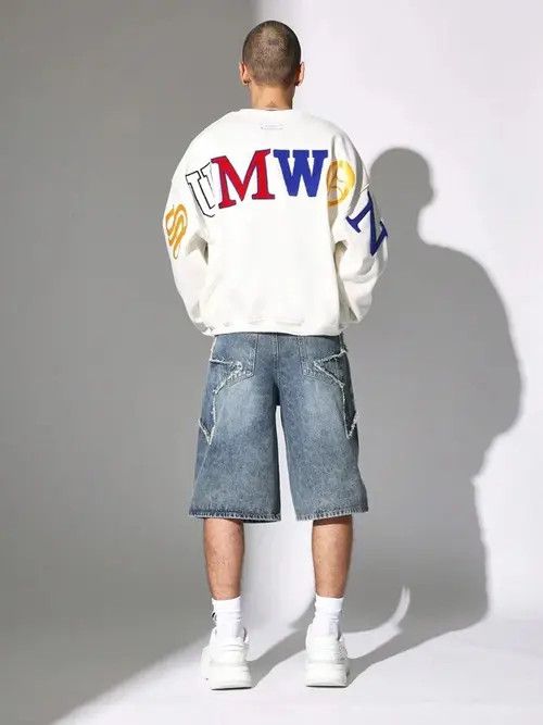 Hypebeast × Jean Pants Vintage Retro 90s jeans jorts shorts Size US 30 / EU 46 - 3 Thumbnail