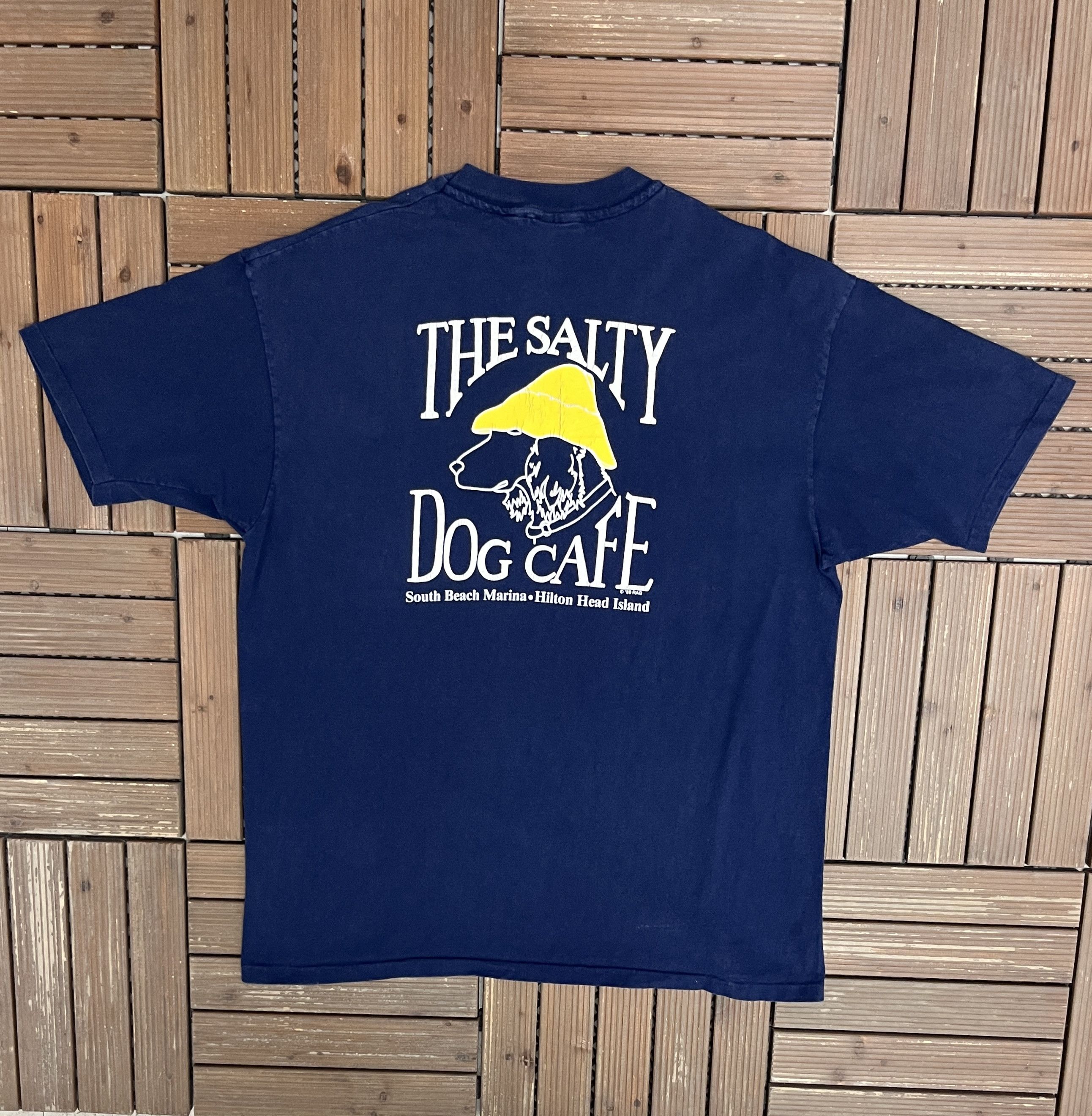 Vintage The Salty Dog Cafe Hilton Head Vintage T-Shirt Tee Size US XXL / EU 58 / 5 - 4 Thumbnail