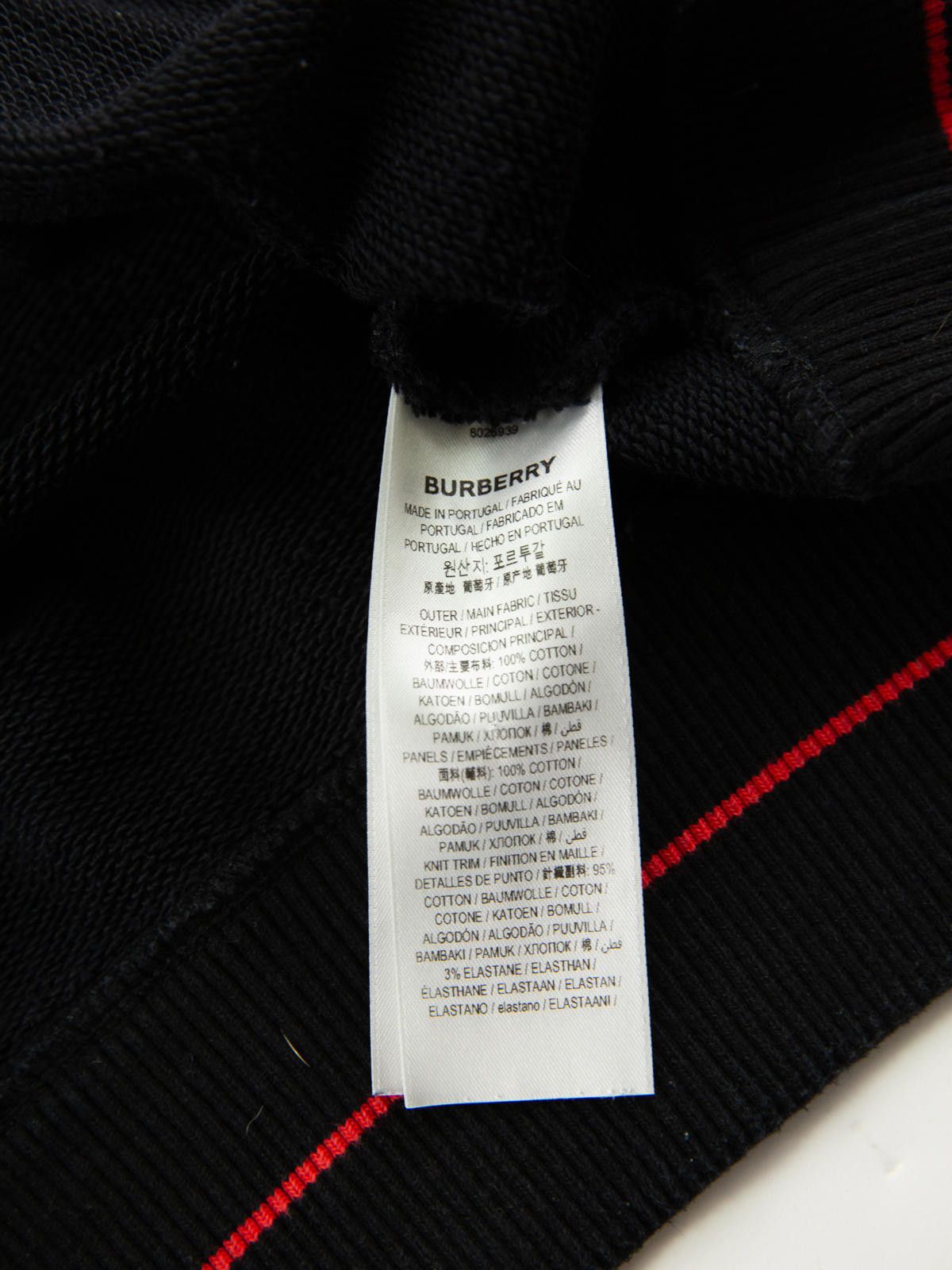 Burberry Burberry TB Monogram Panelled Sweatshirt Size US L / EU 52-54 / 3 - 7 Thumbnail