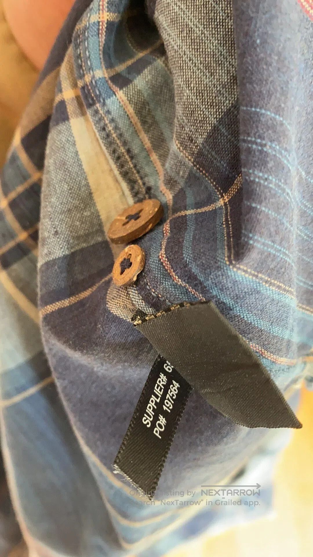 RRL Ralph Lauren Double RL Blue Check Short Sleeve Shirt. Size US XL / EU 56 / 4 - 9 Thumbnail