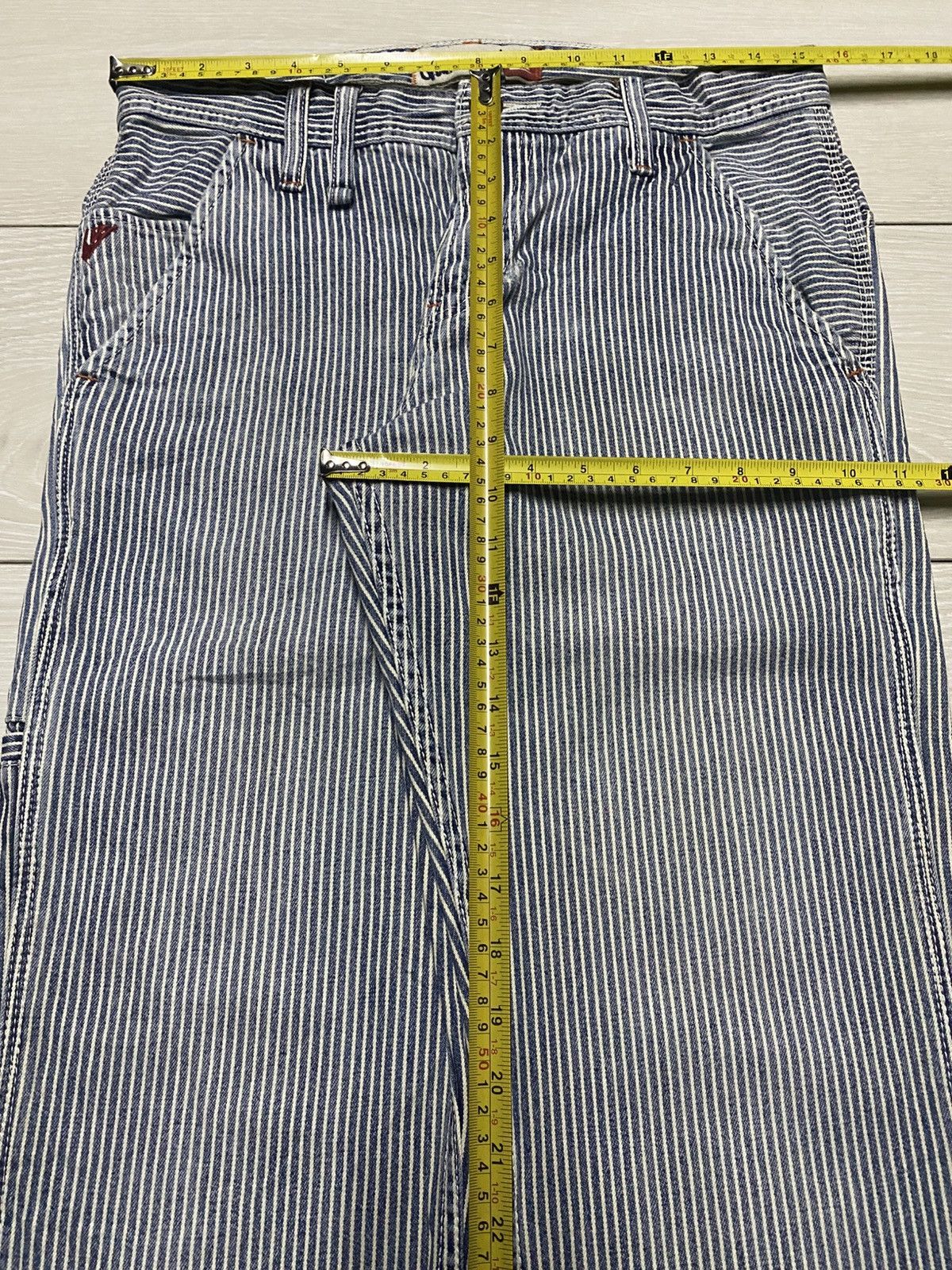 Quicksilver Vintage Quicksilver Hickory Distressed Loose Pants Size US 30 / EU 46 - 14 Thumbnail
