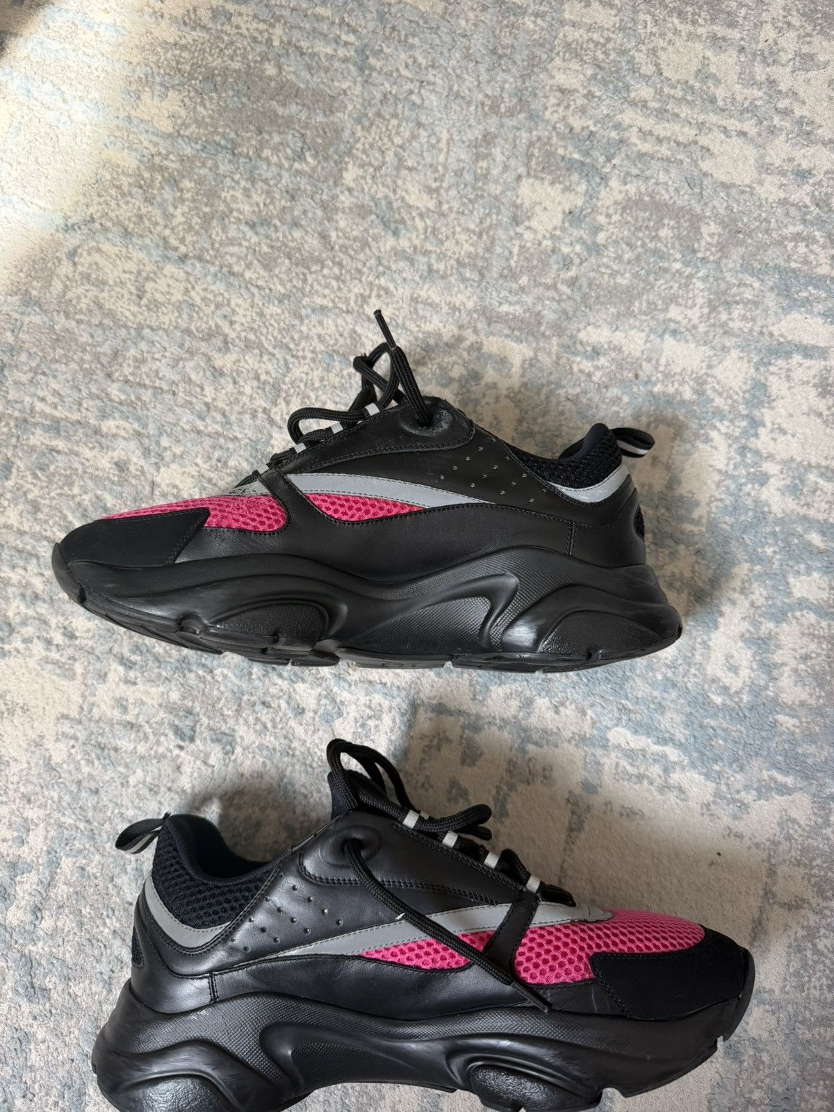 Dior Dior 22 Black and Pink Size US 11 / EU 44 - 2 Thumbnail
