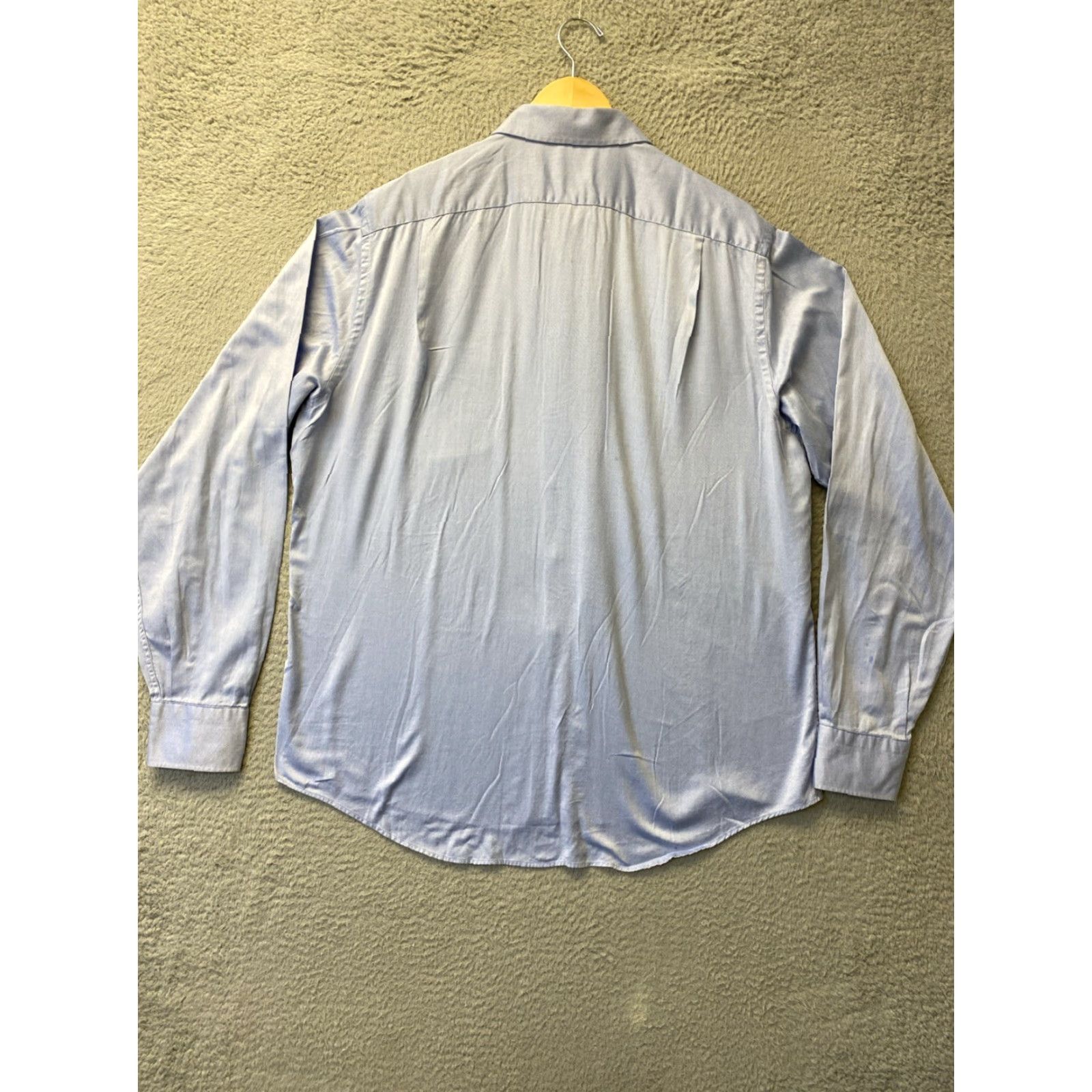 Joseph Abboud VINTAGE Joseph Abboud Men's Dress Shirt Long Sleeve Blue 16.5 Regular Fit Business Casual Size US L / EU 52-54 / 3 - 5 Thumbnail