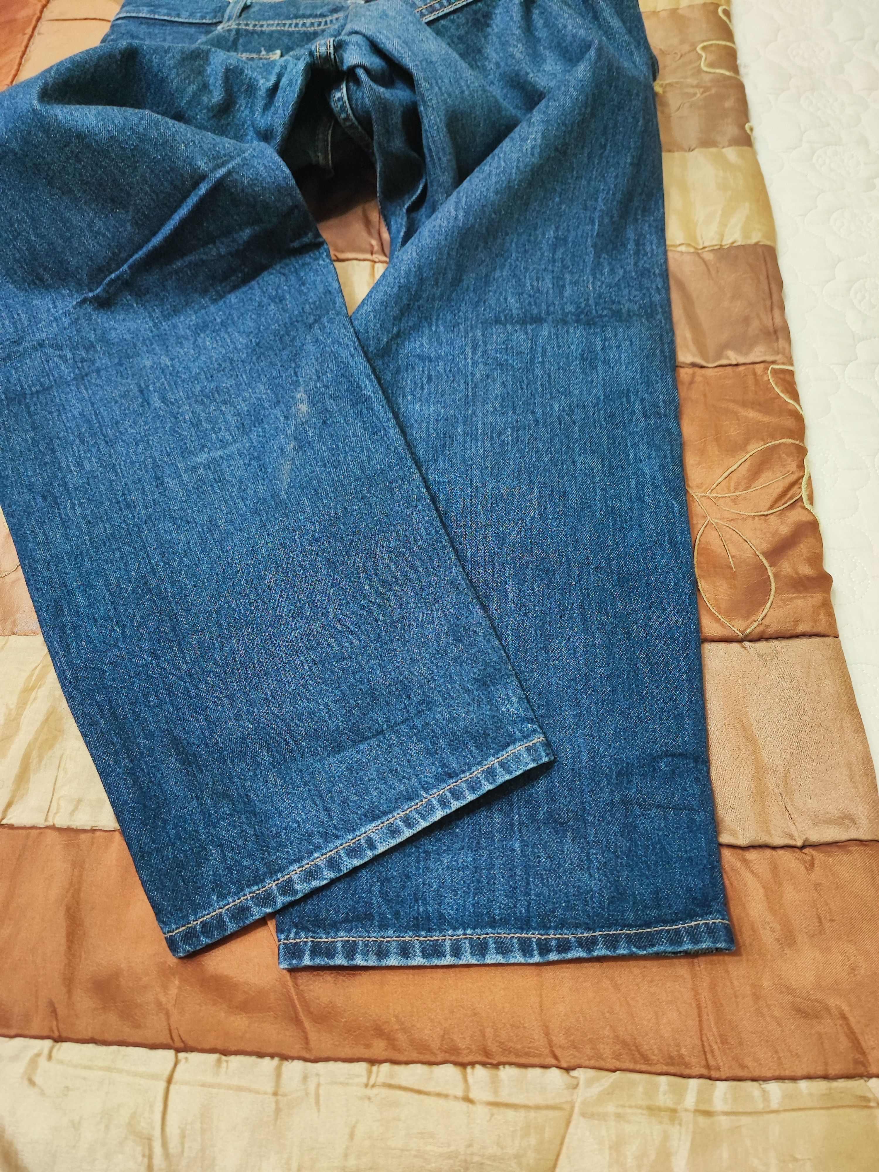 Christophe Lemaire Uniqlo Christophe Lemaire Baggy Tapered Cropped Jeans Size US 34 / EU 50 - 7 Thumbnail