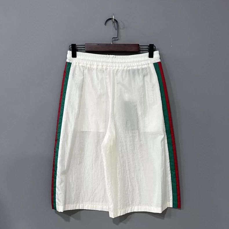 Gucci Gucci Classic red and green striped shorts 2502-Nextarrow Size US 32 / EU 48 - 1 Thumbnail