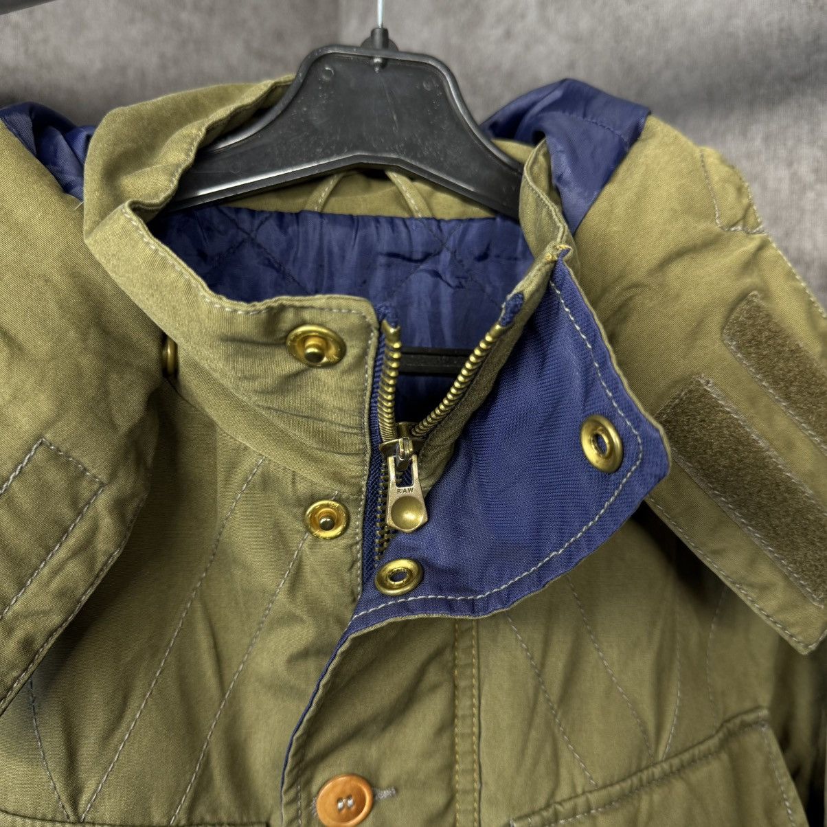 G-Star × Vintage G Star Raw Correction Tactical Bomber Jacket Size US M / EU 48-50 / 2 - 7 Thumbnail