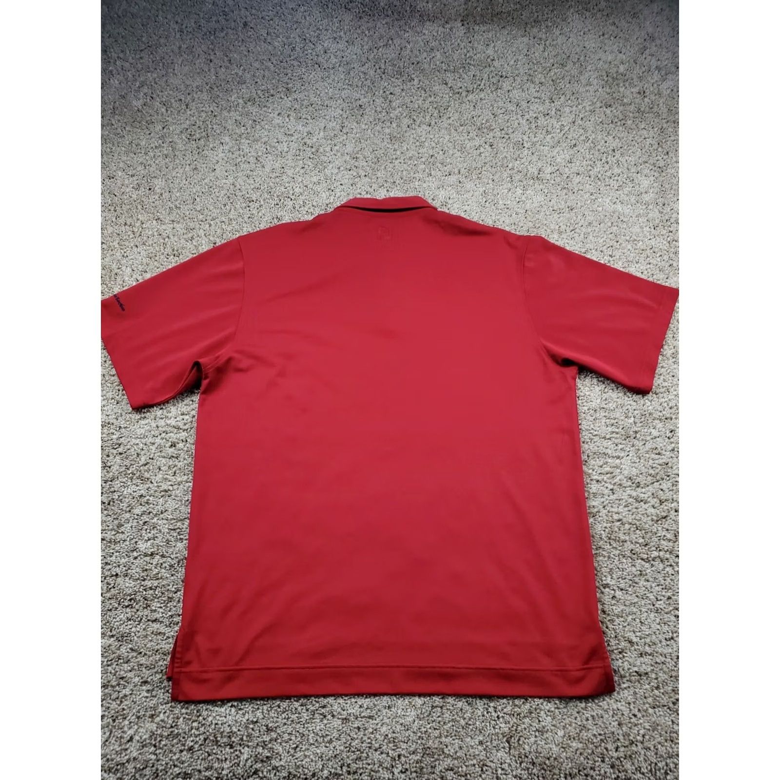 Footjoy FootJoy Polo Shirt L Mens Red Short Sleeve Stretch Golf Size US L / EU 52-54 / 3 - 7 Thumbnail