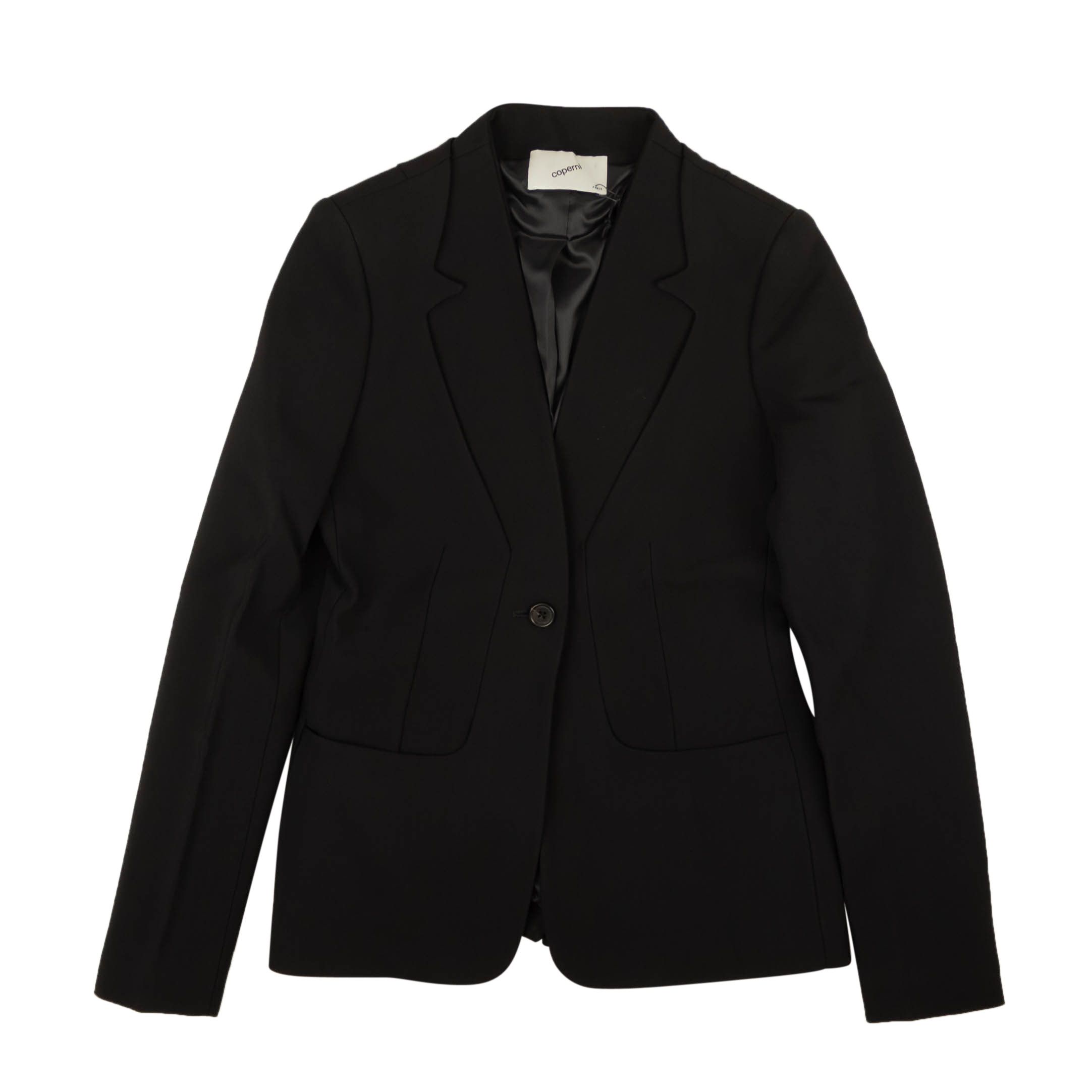 image of Coperni Black Slim Blazer Jacket Size 0/36, Women's