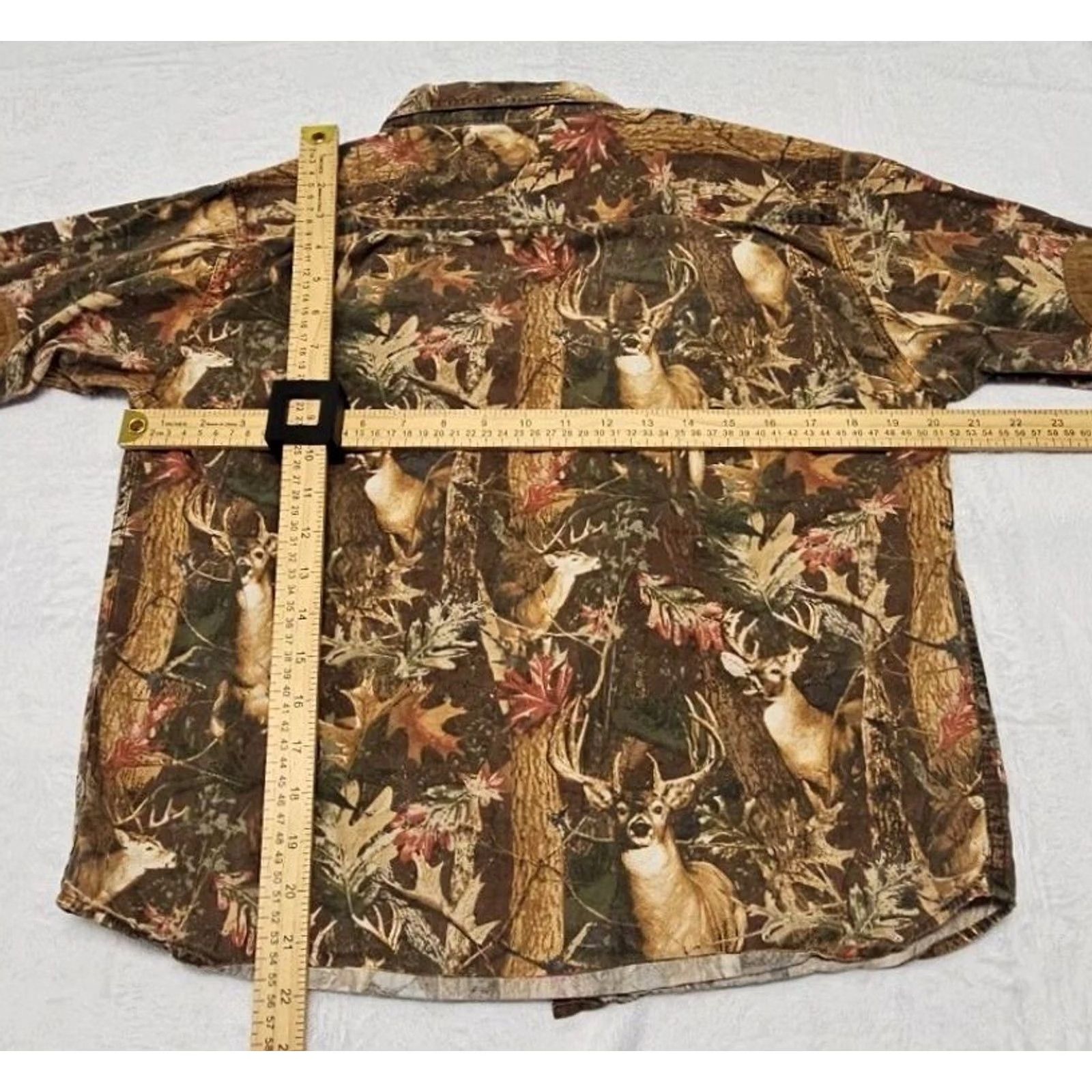 Vintage Mossy Oak Break-Up Camo Jacket - Vintage Y2K Hunting Mens Large Size US L / EU 52-54 / 3 - 8 Thumbnail
