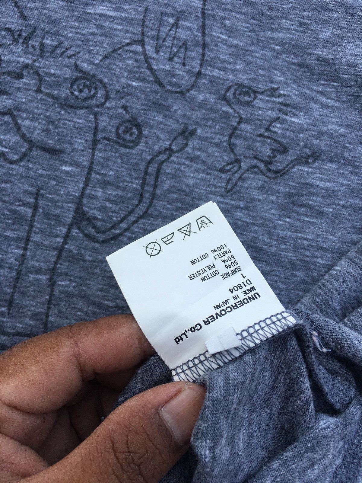 Undercover Rare Undercover Undercoverism Sketches Tshirt Size US S / EU 44-46 / 1 - 10 Thumbnail