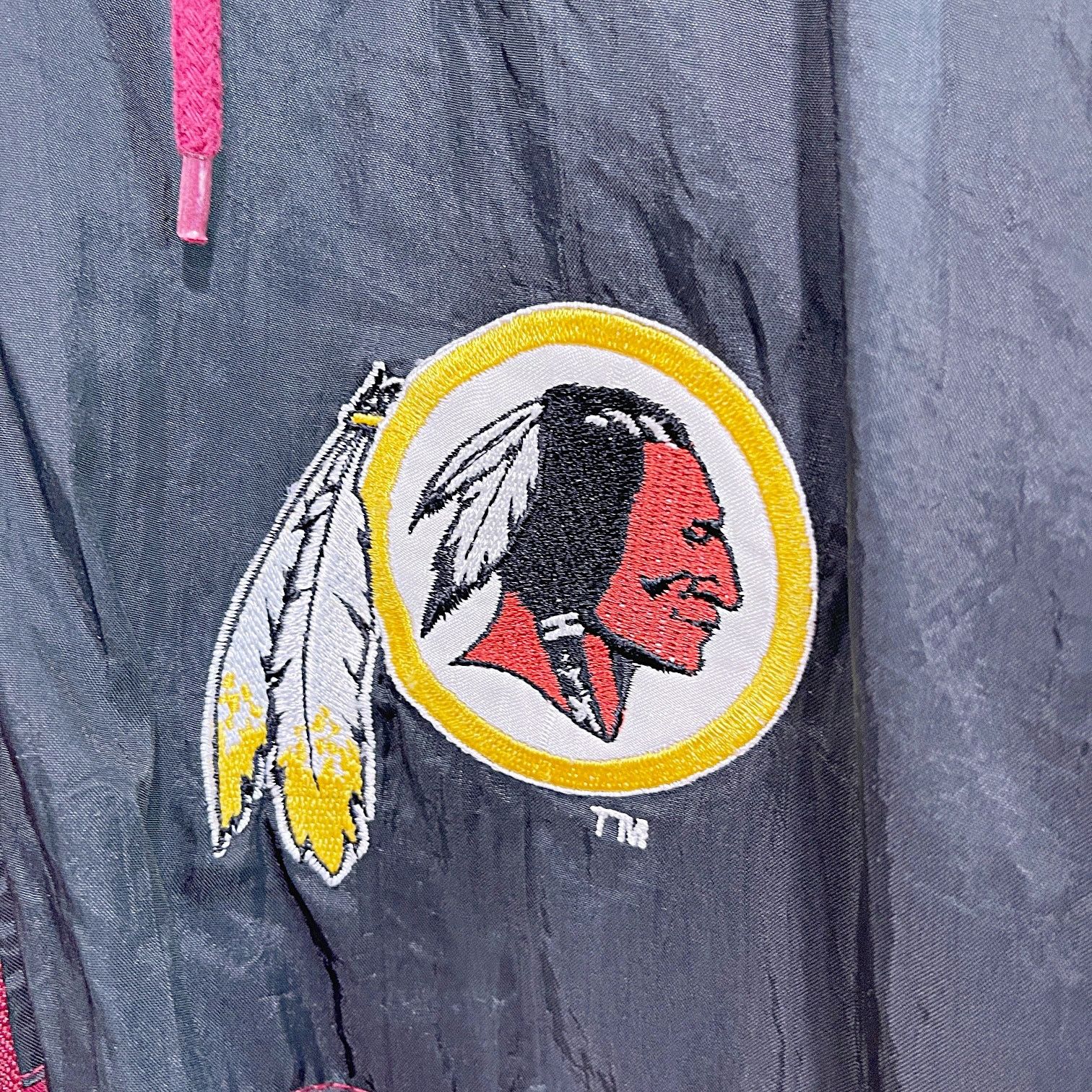 Wilson Washington Redskins VTG Nylon Puffer Jacket Embroidered L Size US L / EU 52-54 / 3 - 4 Thumbnail