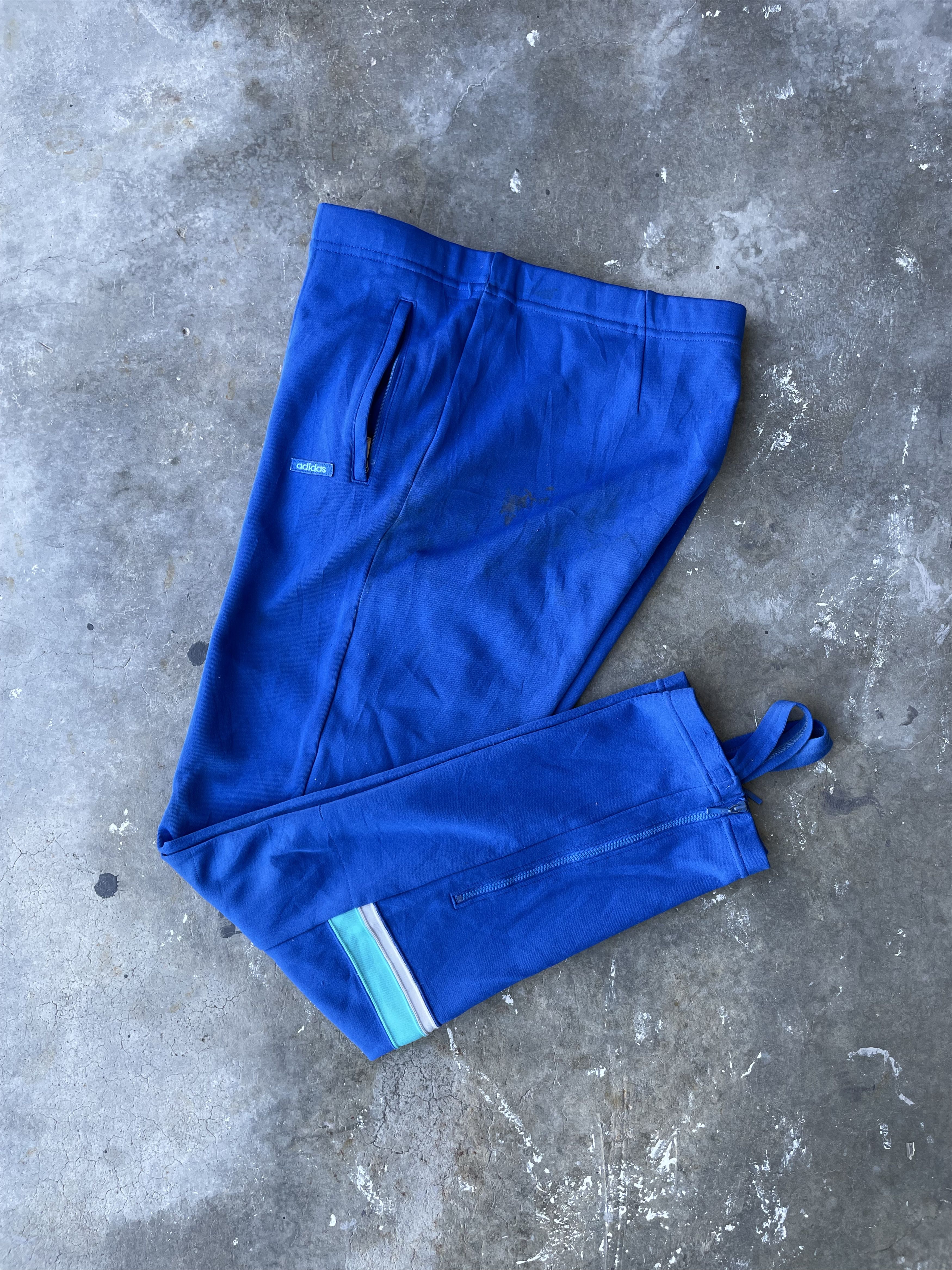 Adidas Vintage 80s Adidas Sports Track Pants Size US 30 / EU 46 - 1 Thumbnail