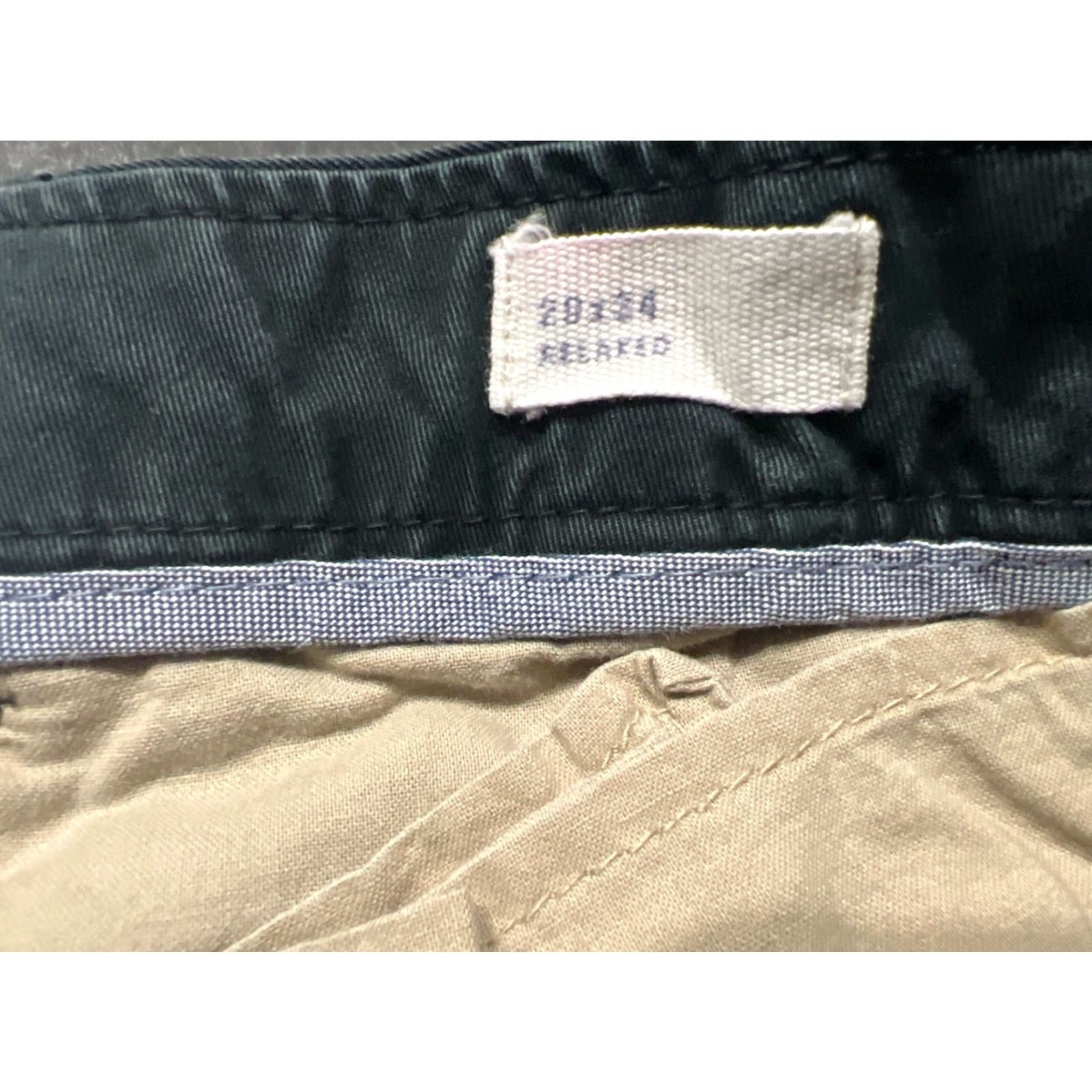 Gap Gap Men's Skinny Chinos Pants 29x34 Black Slim Fit Tapered Casual Workwear Size US 29 - 7 Thumbnail