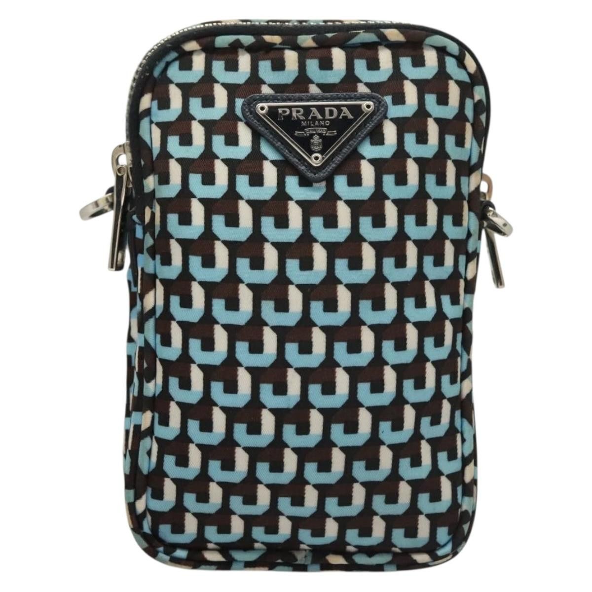 Prada PRADA Shoulder Bag Nylon Blue Silver Size ONE SIZE - 2 Thumbnail