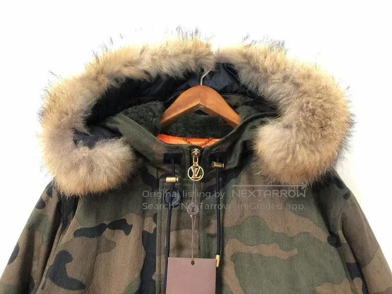 Louis Vuitton Louis Vuitton Supreme Camouflage Fur Jacket. Size US L / EU 52-54 / 3 - 2 Thumbnail