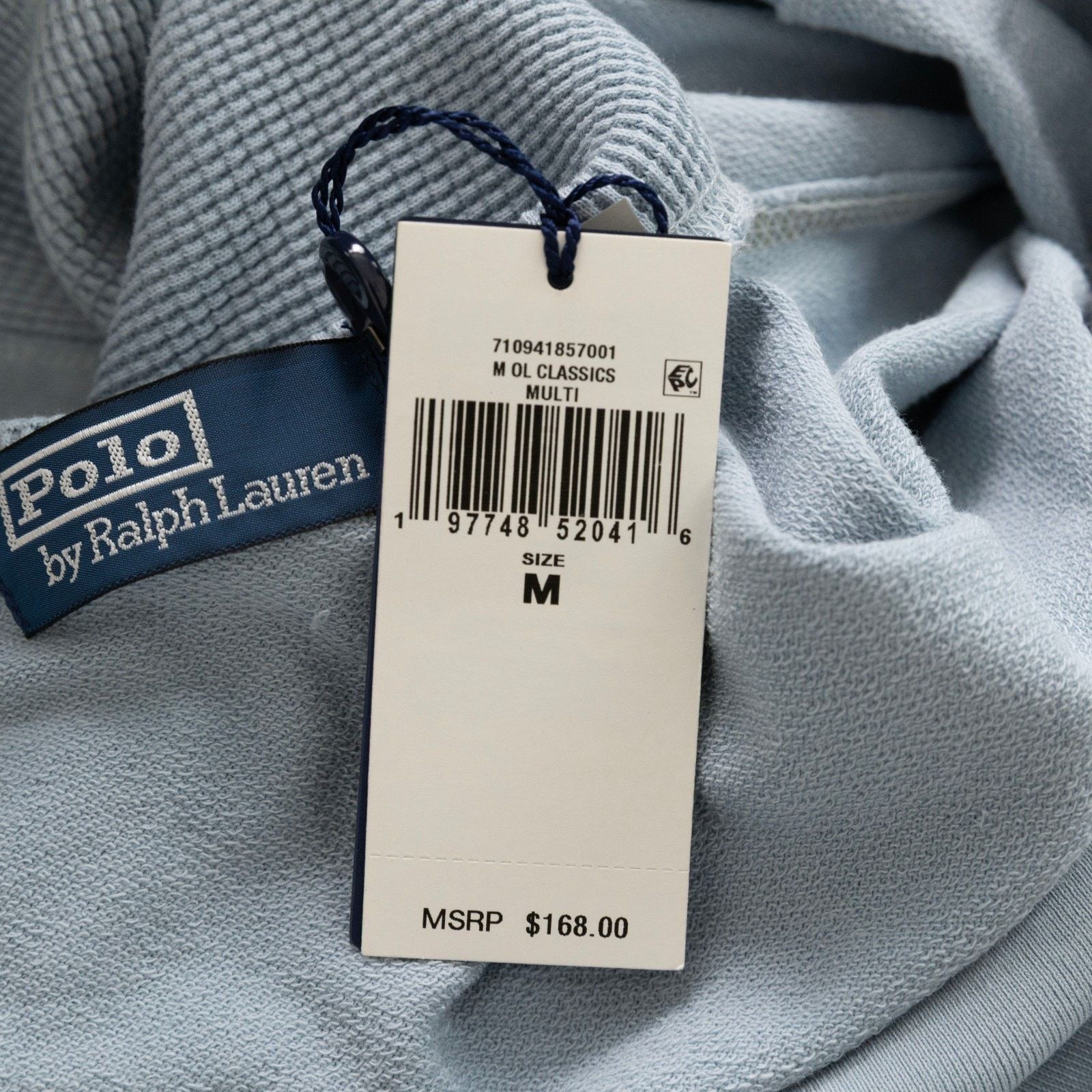 Polo Ralph Lauren Polo Ralph Lauren Vintage Fit Spa Terry Hoodie (Pre-owned) Size US M / EU 48-50 / 2 - 6 Thumbnail