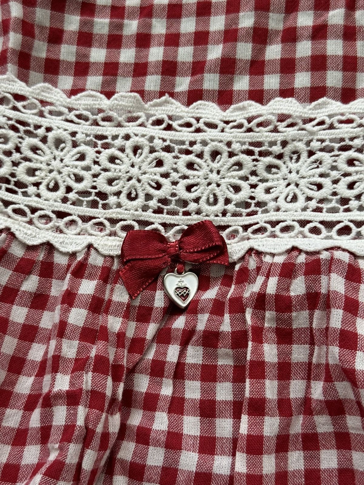 Designer + Vive Maria + avant garde checkered puff sleeve blouse Y2K Size S / US 4 / IT 40 - 4 Thumbnail