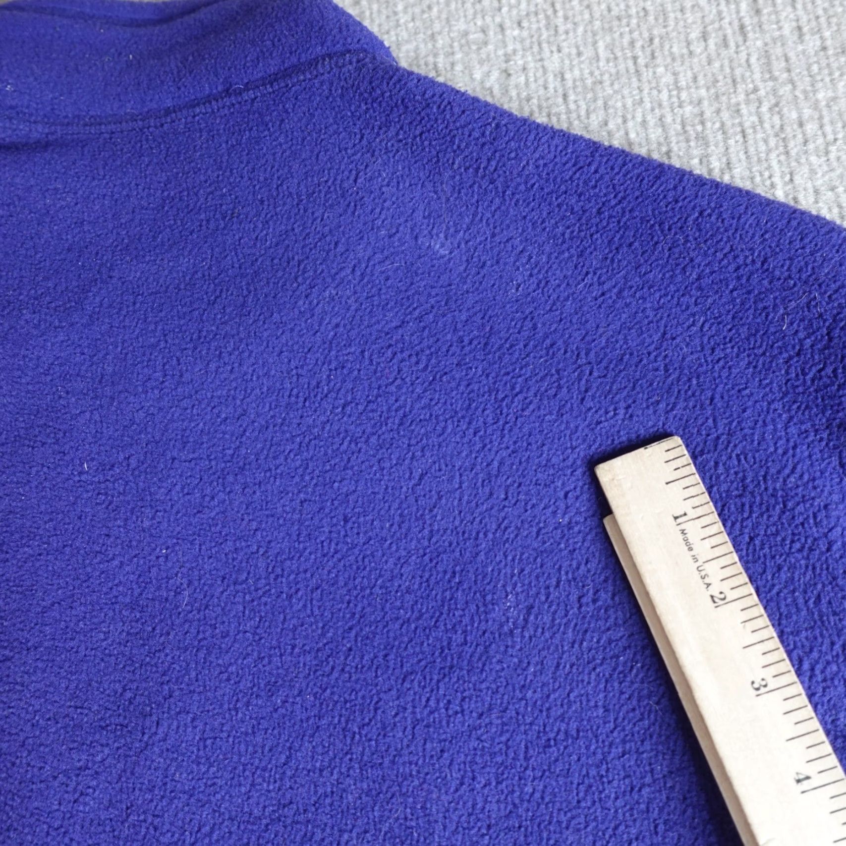 Patagonia VINTAGE Patagonia Mens Jacket XL Blue Purple Fleece Synchilla Vest Made in USA Size US XL / EU 56 / 4 - 4 Thumbnail