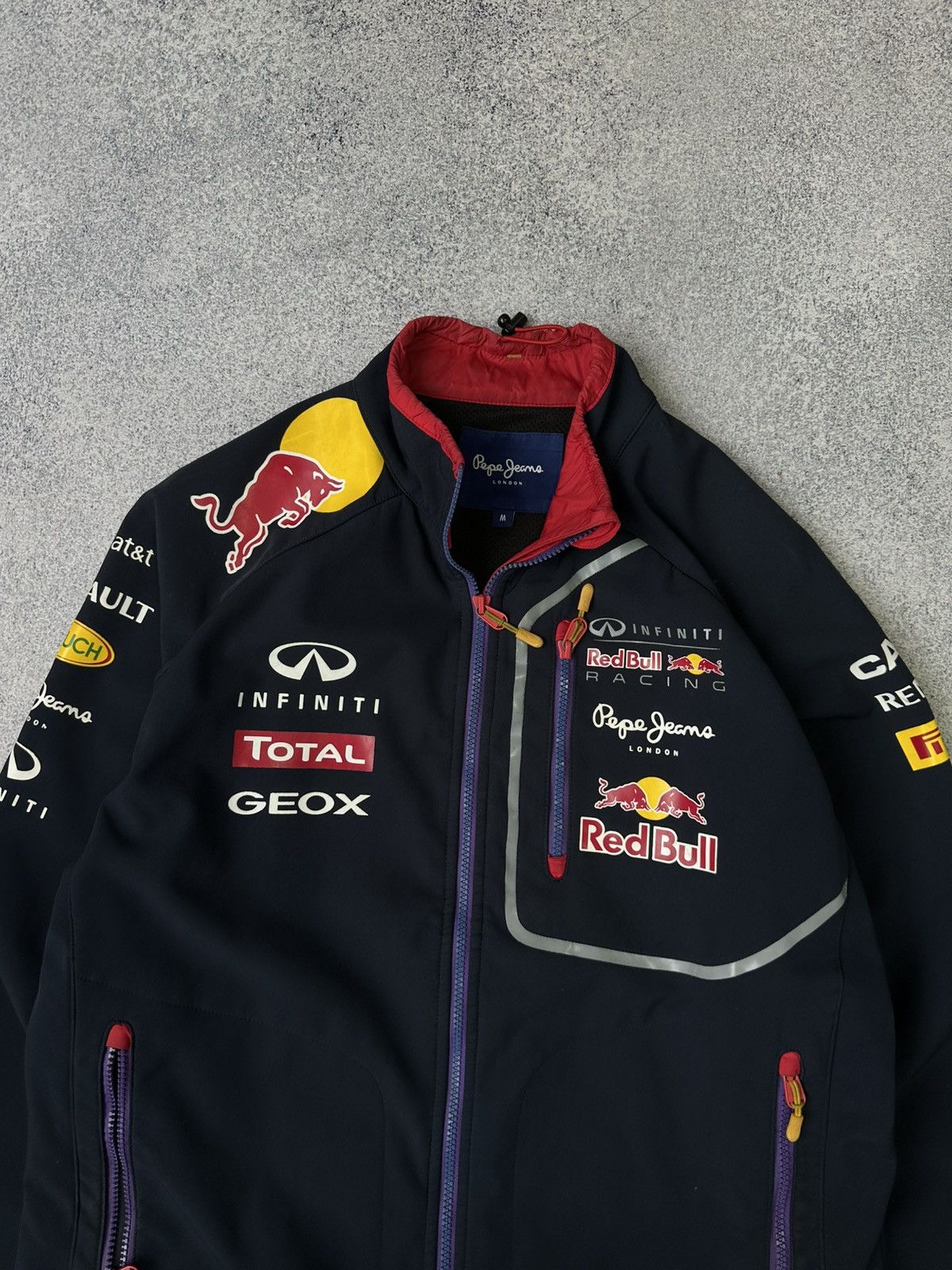 Red Bull Red Bull Racing Formula 1 Men’s Pepe Jeans Softshell Jacket Size US M / EU 48-50 / 2 - 3 Thumbnail