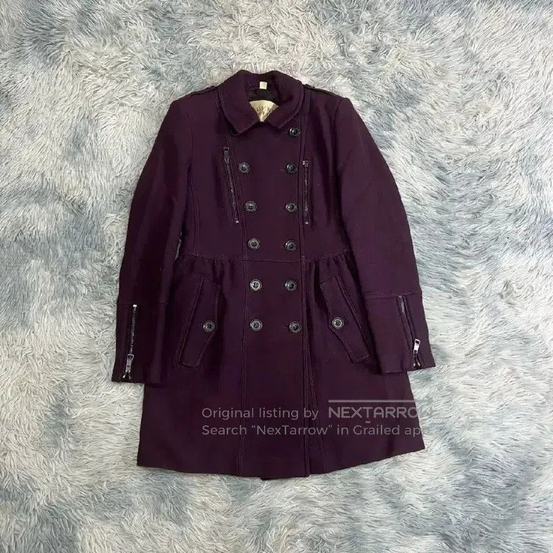 Burberry Burberry Women's M Size Blue Coat. Size M / US 6-8 / IT 42-44 - 1 Thumbnail