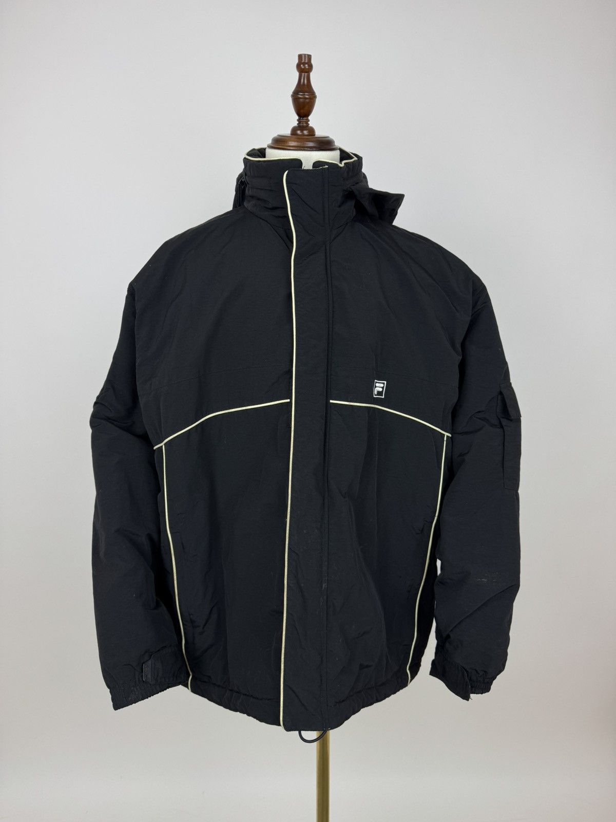 Fila Vintage FILA SKI jacket Oversized sportswear winter jacket Size US XXL / EU 58 / 5 - 2 Thumbnail