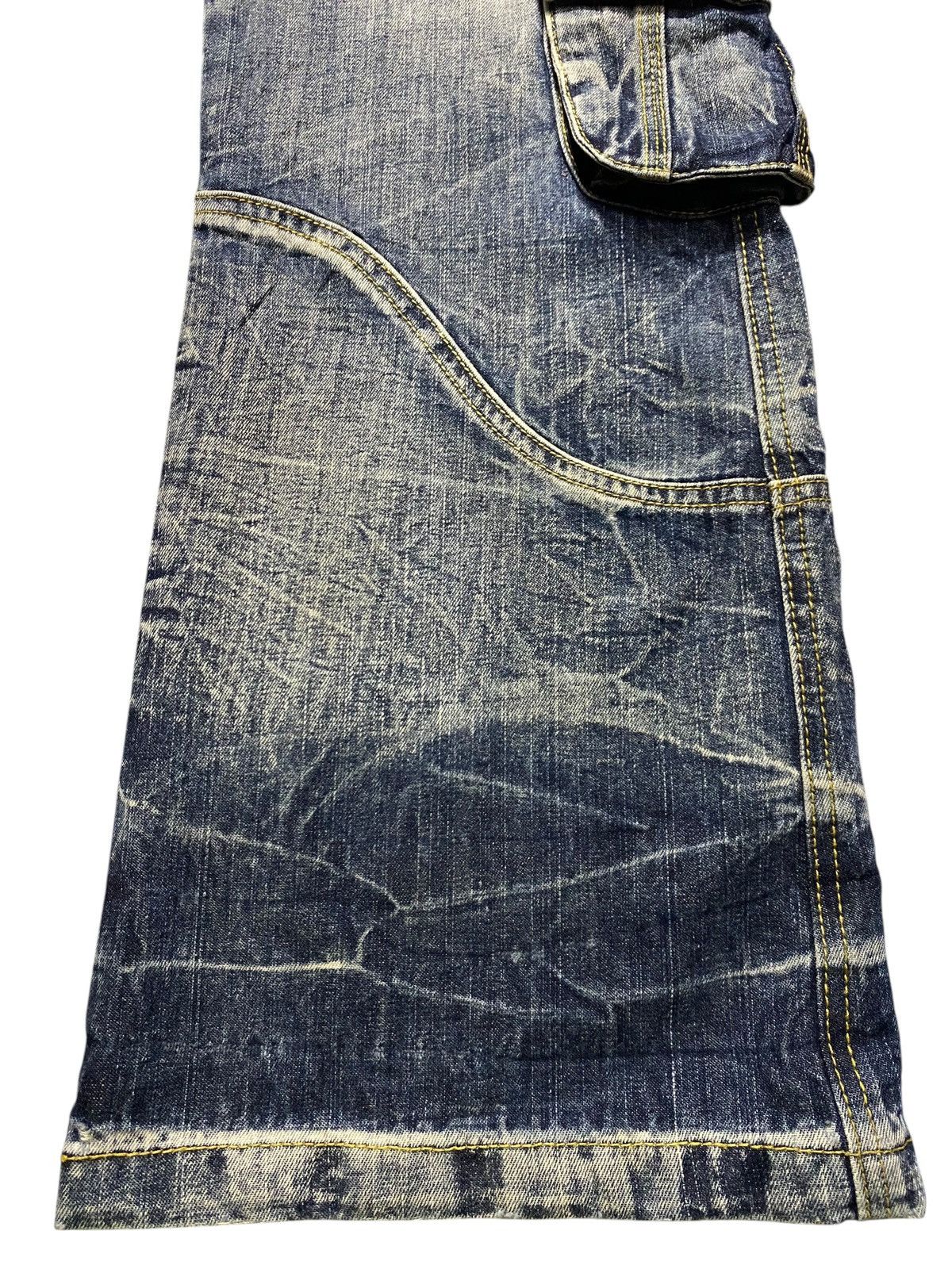 If Six Was Nine Vintage Japanese Brand Topism Tactical Flare Jeans Size US 33 - 10 Thumbnail