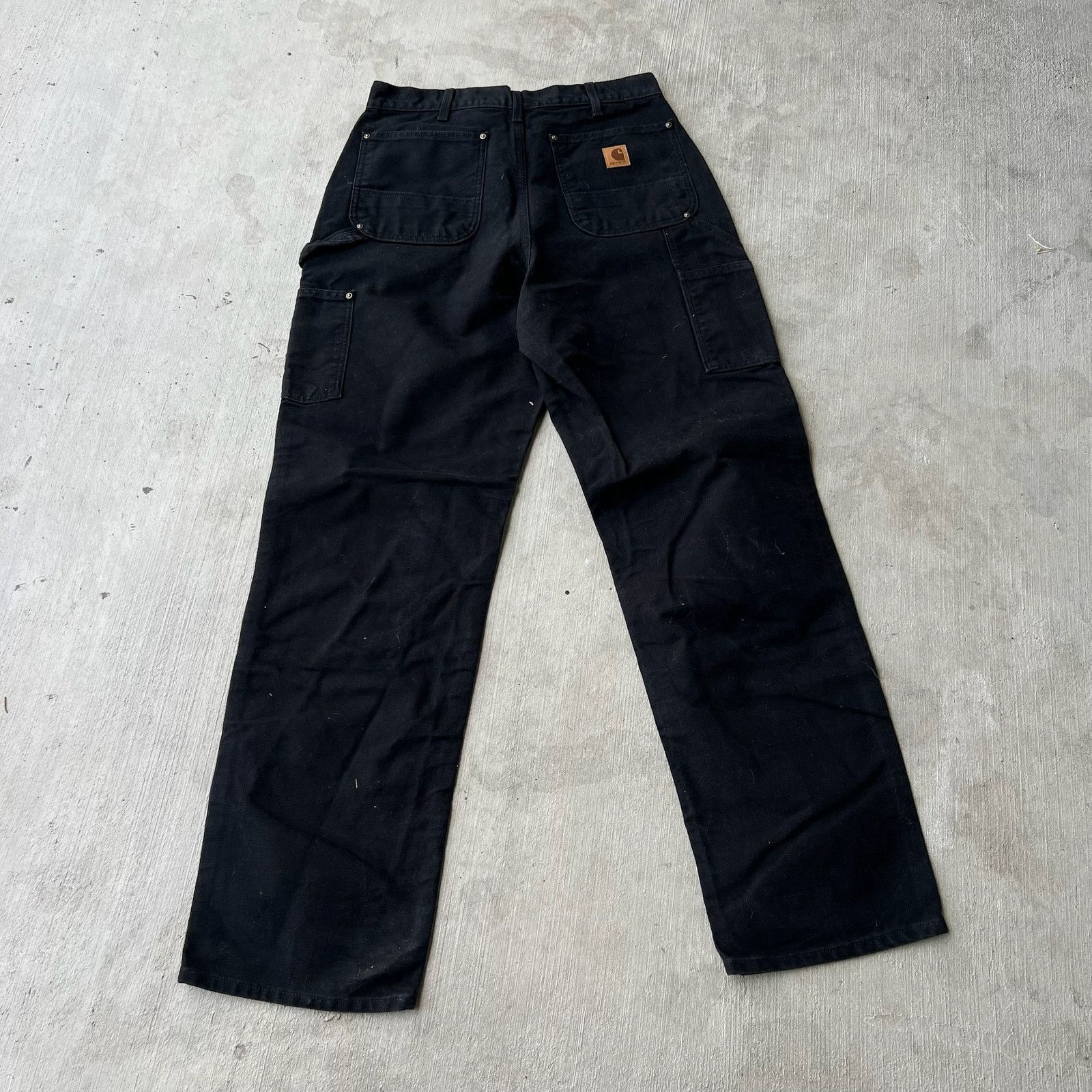 Carhartt × Vintage Carhartt black double knee work wear carpenter pants Size US 32 / EU 48 - 4 Thumbnail