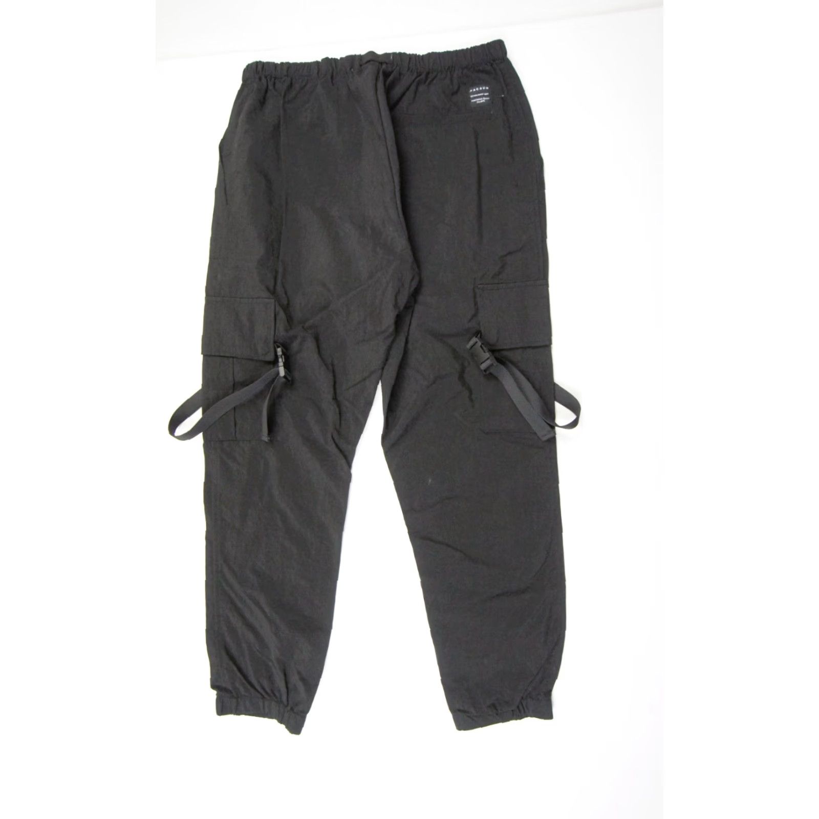 Pacsun Pacsun Cargo Pants Mens Small Black Nylon Utility Workwear 5-Pocket Outdoor Size US 29 - 4 Thumbnail