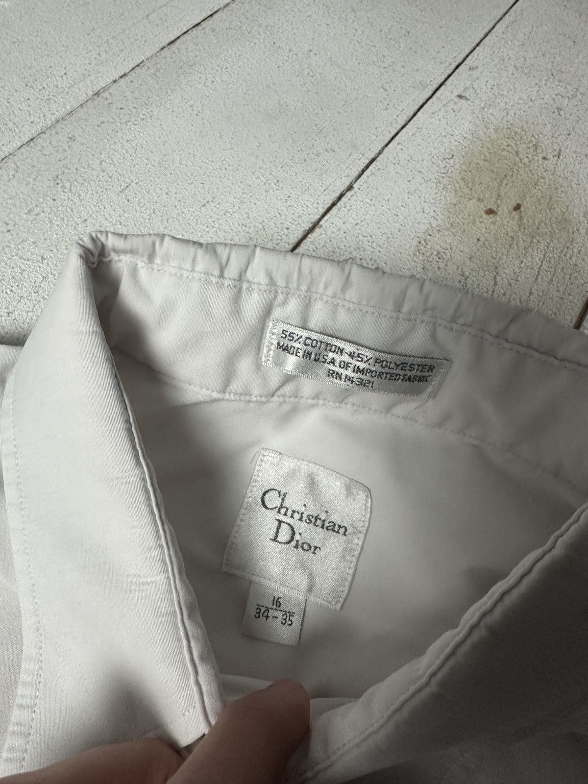Dior 🚨Vintage 90s Christian Dior shirt LUXURY OLD MONEY Size US L / EU 52-54 / 3 - 6 Thumbnail
