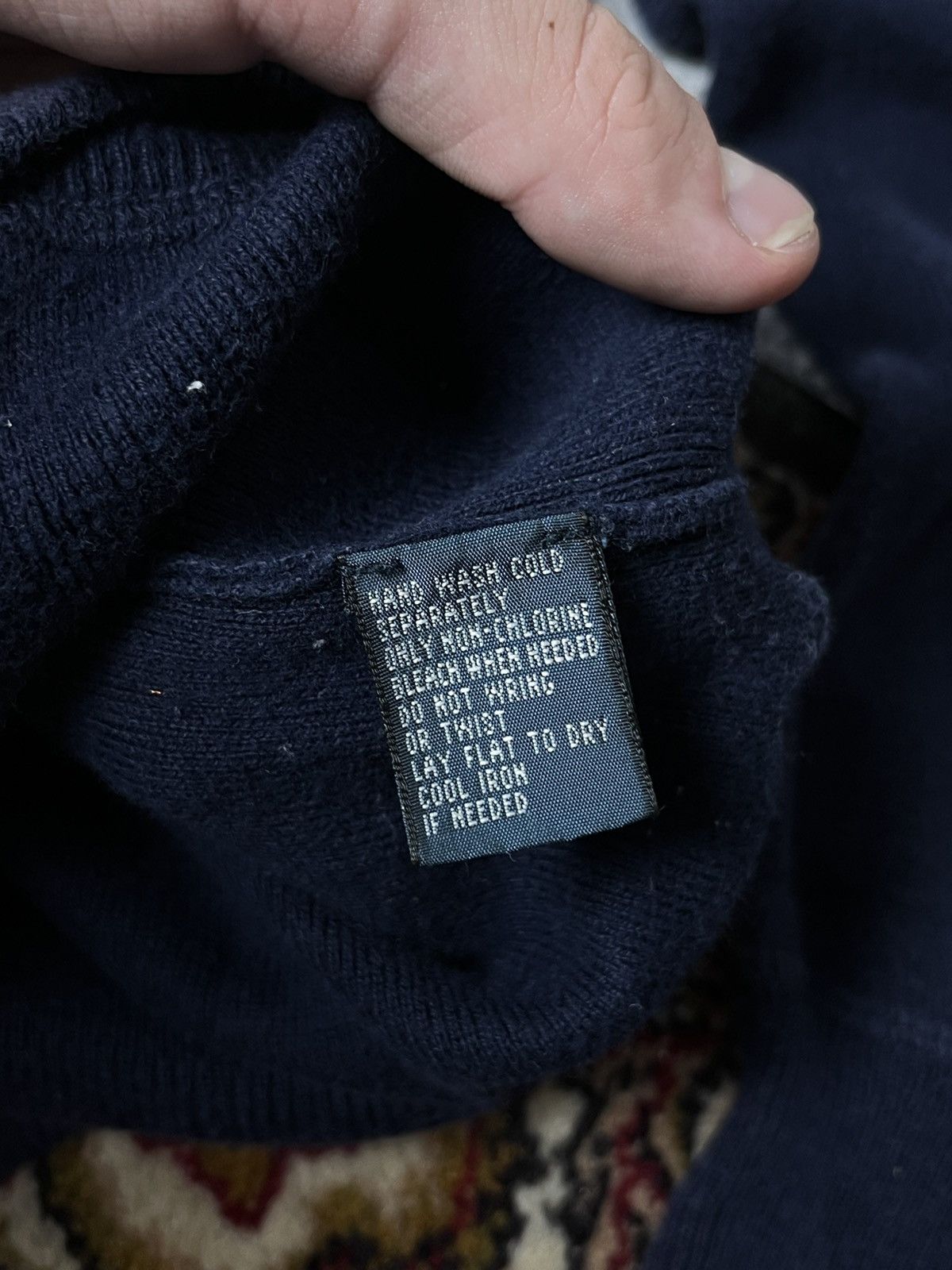 Polo Ralph Lauren 🔥90’s Ralph Lauren Polo Cable Knit Sweater Y2K Jumper Boxy Size US M / EU 48-50 / 2 - 10 Thumbnail
