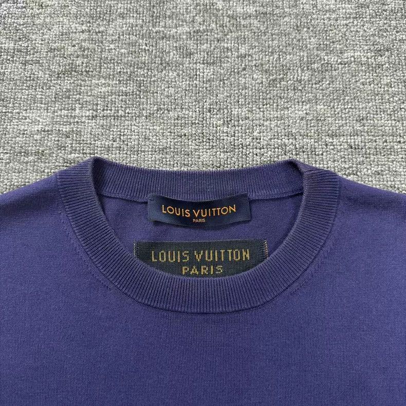 Louis Vuitton Louis Vuitton Blue Short Sleeve T -2505 Size US M / EU 48-50 / 2 - 3 Thumbnail
