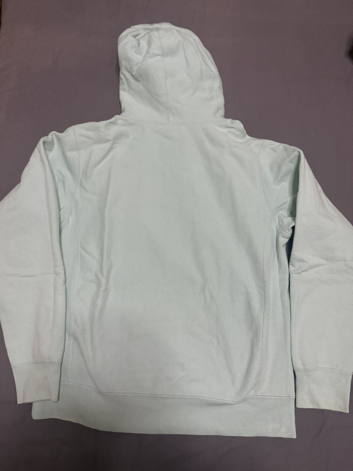 Supreme Supreme fw17 ice blue gold on blue box logo hood hoodie Size US M / EU 48-50 / 2 - 2 Thumbnail